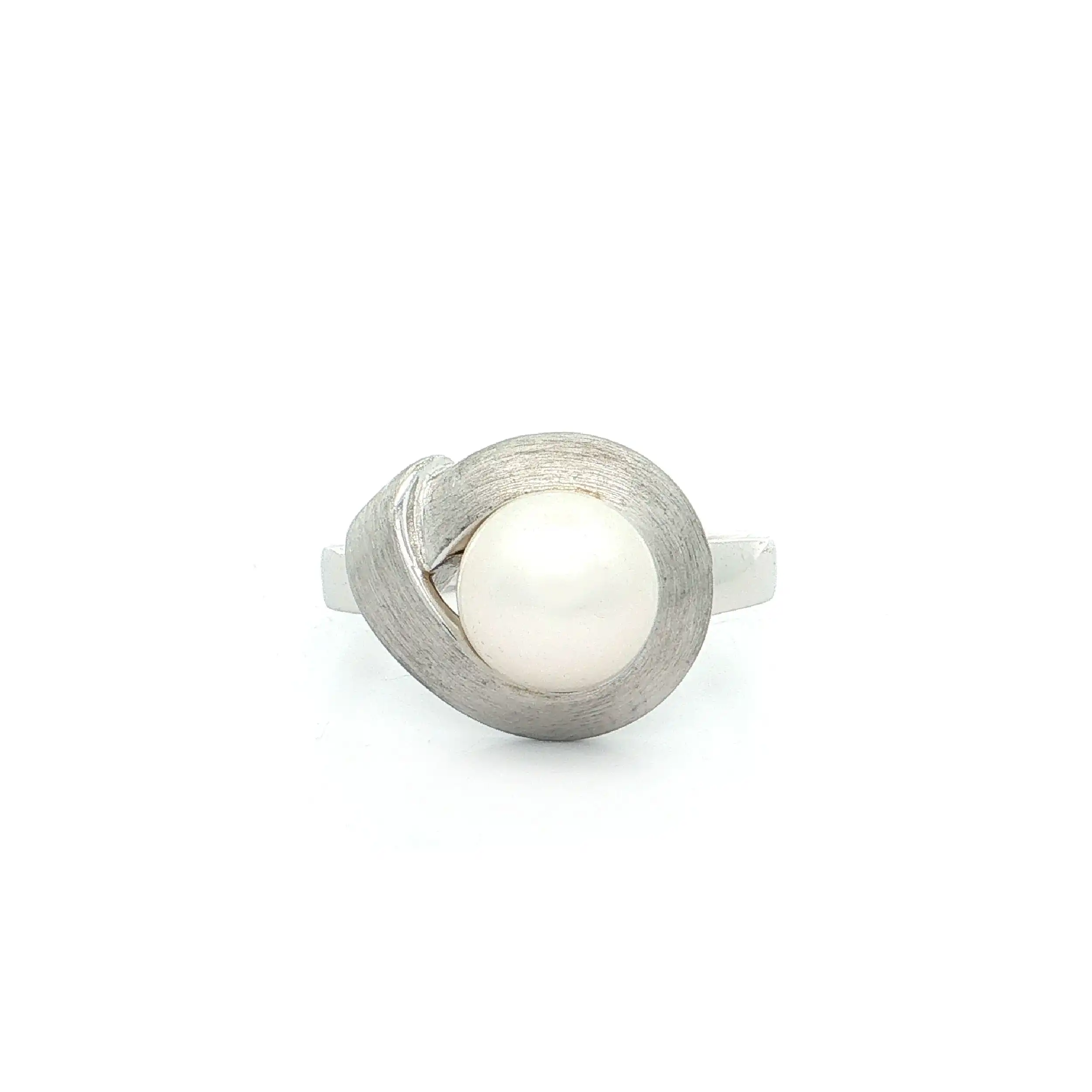 Ring Silber mit Perle