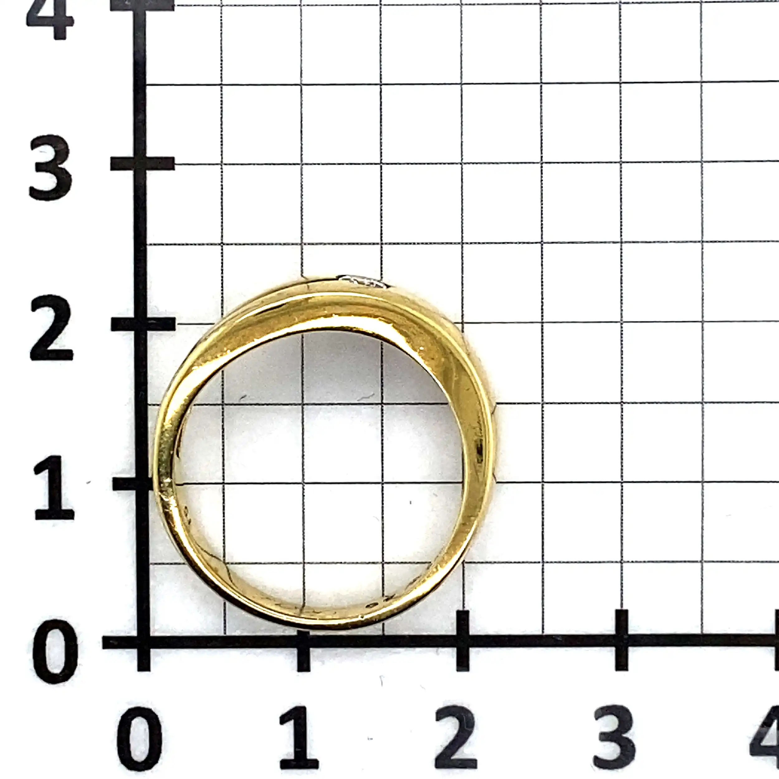 Ring Gelbgold mit Brillant Solitär Ring Gelbgold mit Brillant Solitär