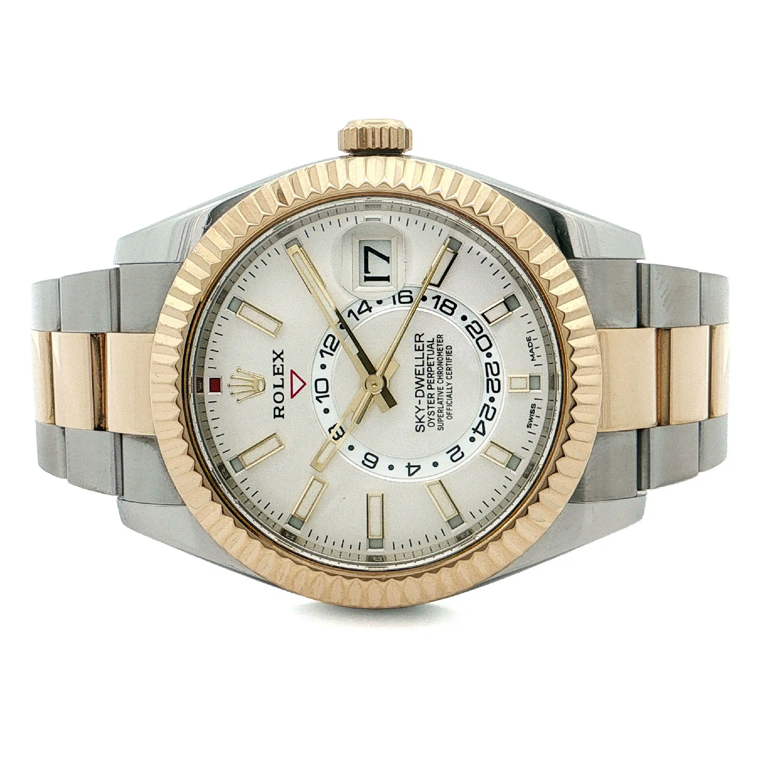 Herrenuhr Rolex Skydweller 42mm Stahl Gold Ref: 326933 Herrenuhr Rolex Skydweller 42mm Stahl Gold Ref: 326933