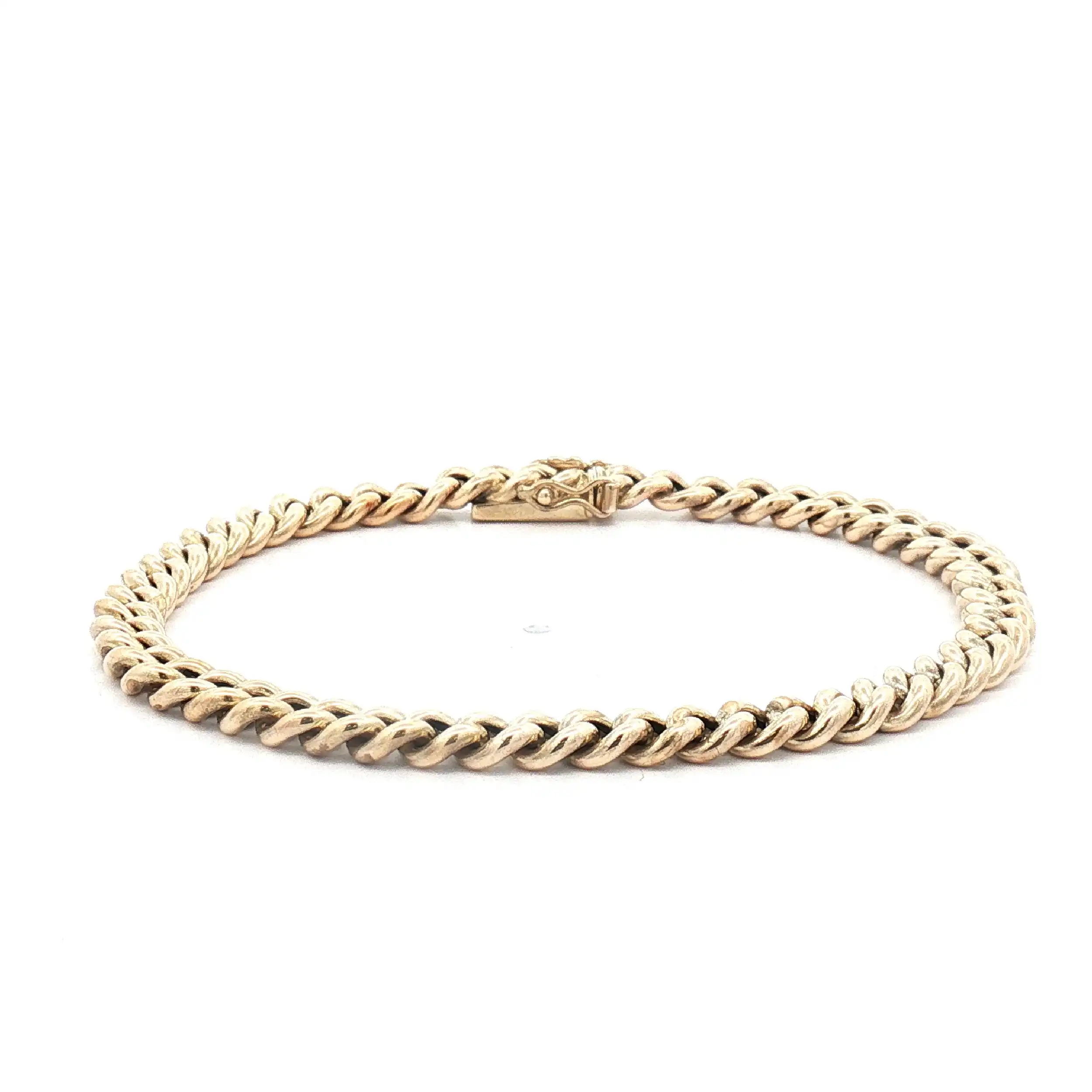Panzerarmband Gelbgold hohl Panzerarmband Gelbgold hohl