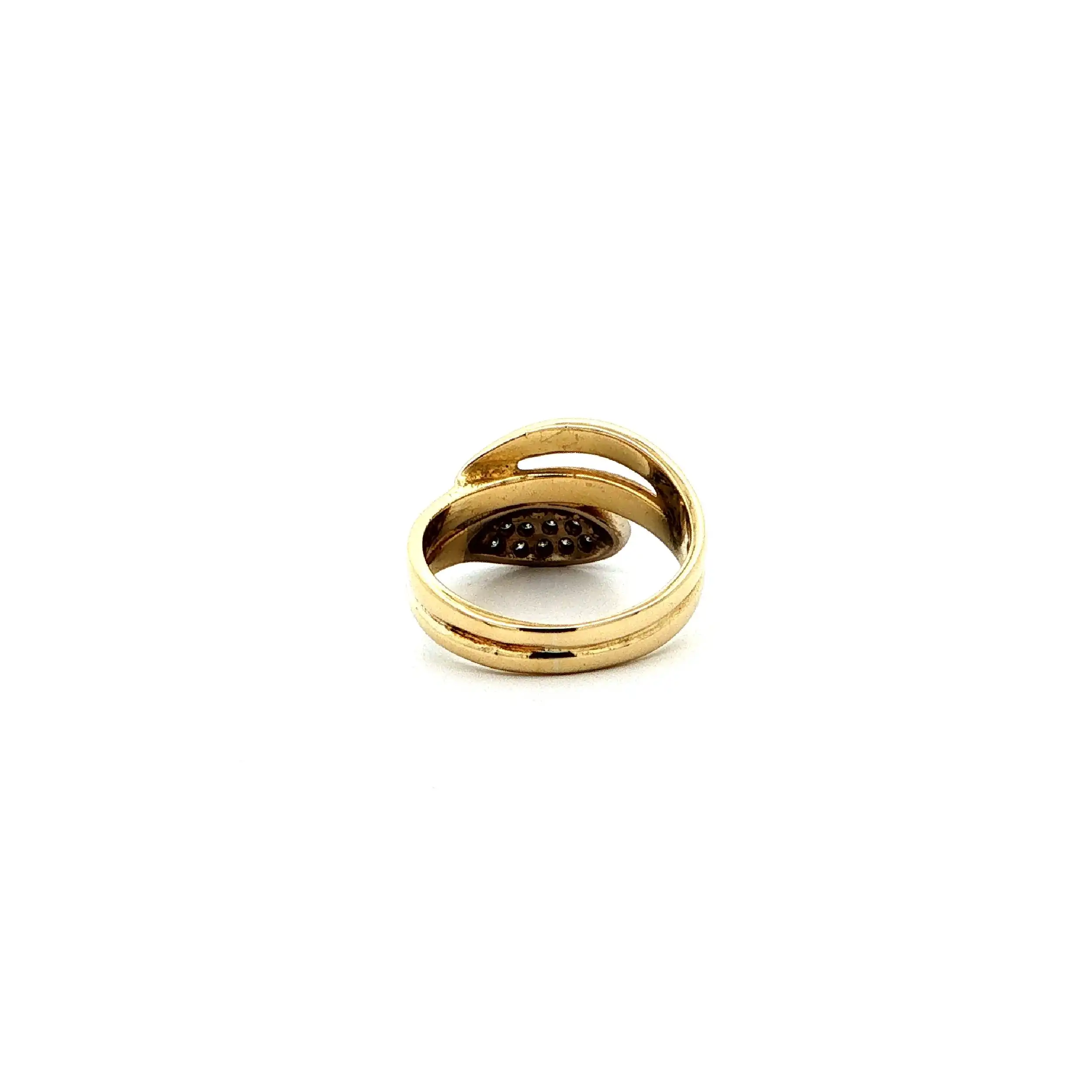 Ring Bicolor mit Brillanten Ring Bicolor mit Brillanten
