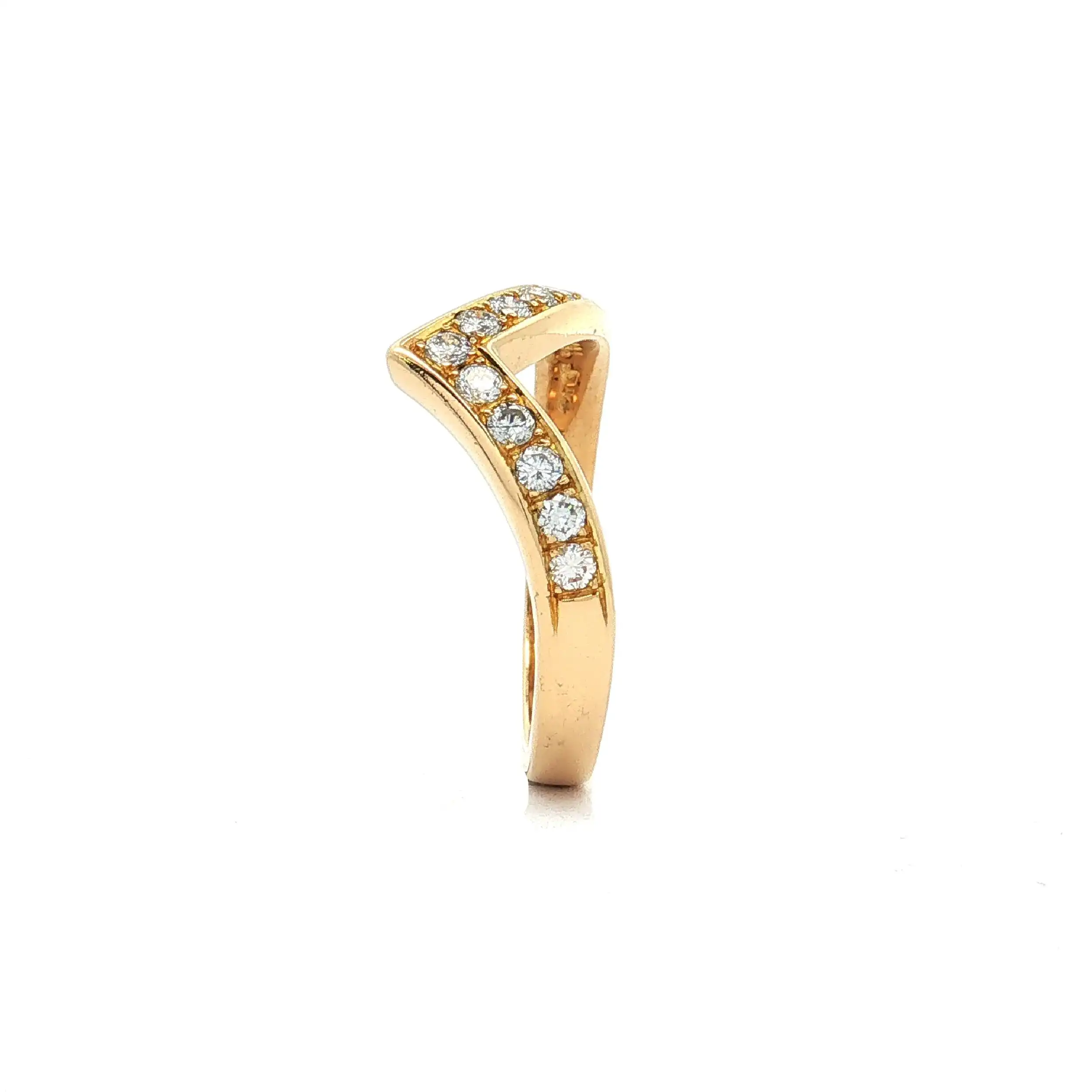 Ring Gelbgold Exner mit Brillanten