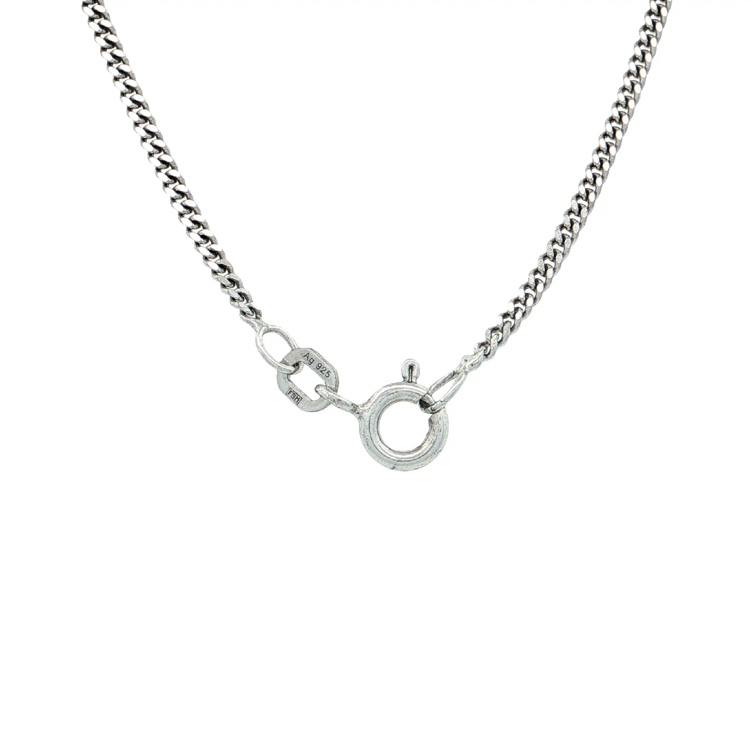 Kette Silber mit Anhänger Bicolor "Lebensbaum"