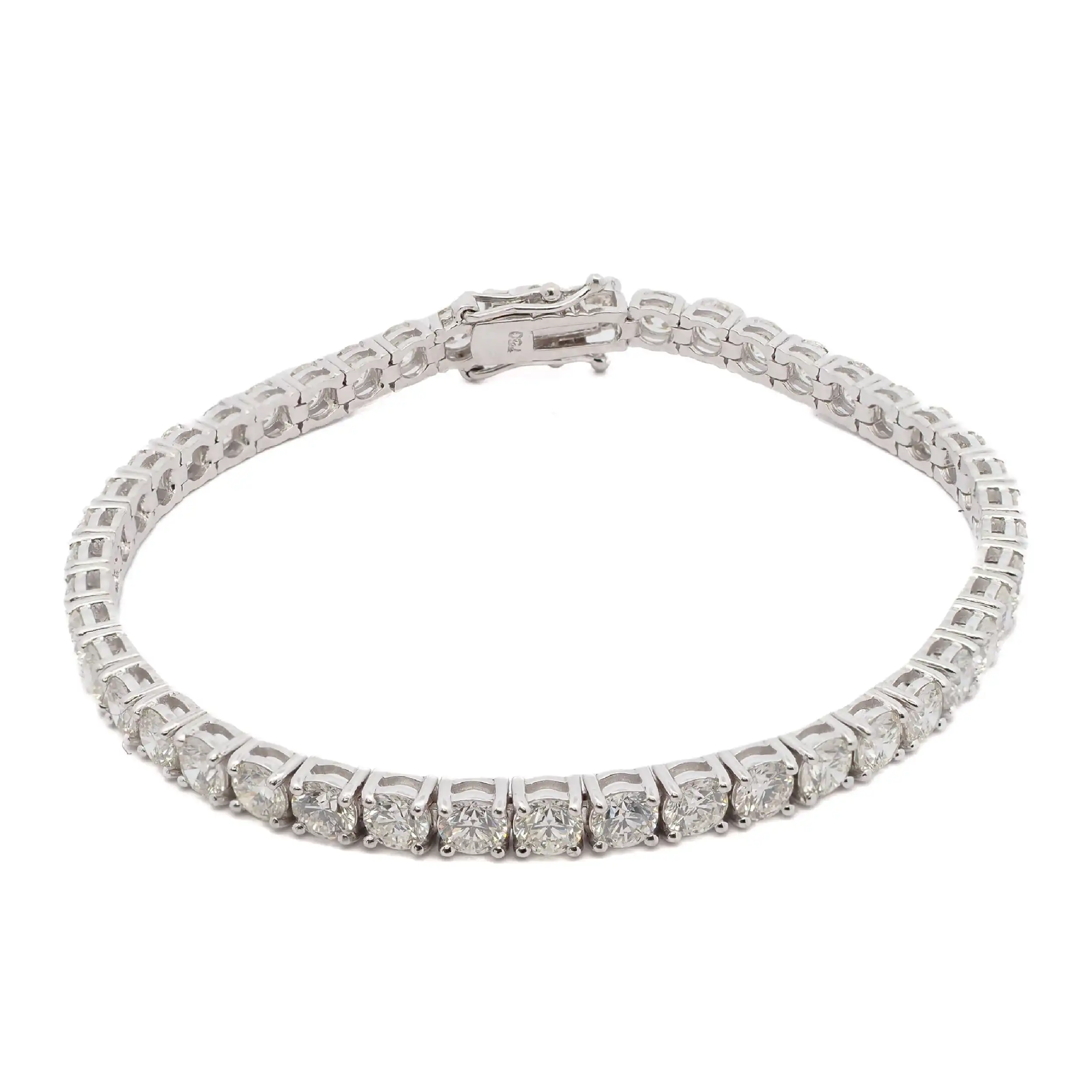 Tennisarmband Weißgold mit Brillanten Tennisarmband Weißgold mit Brillanten