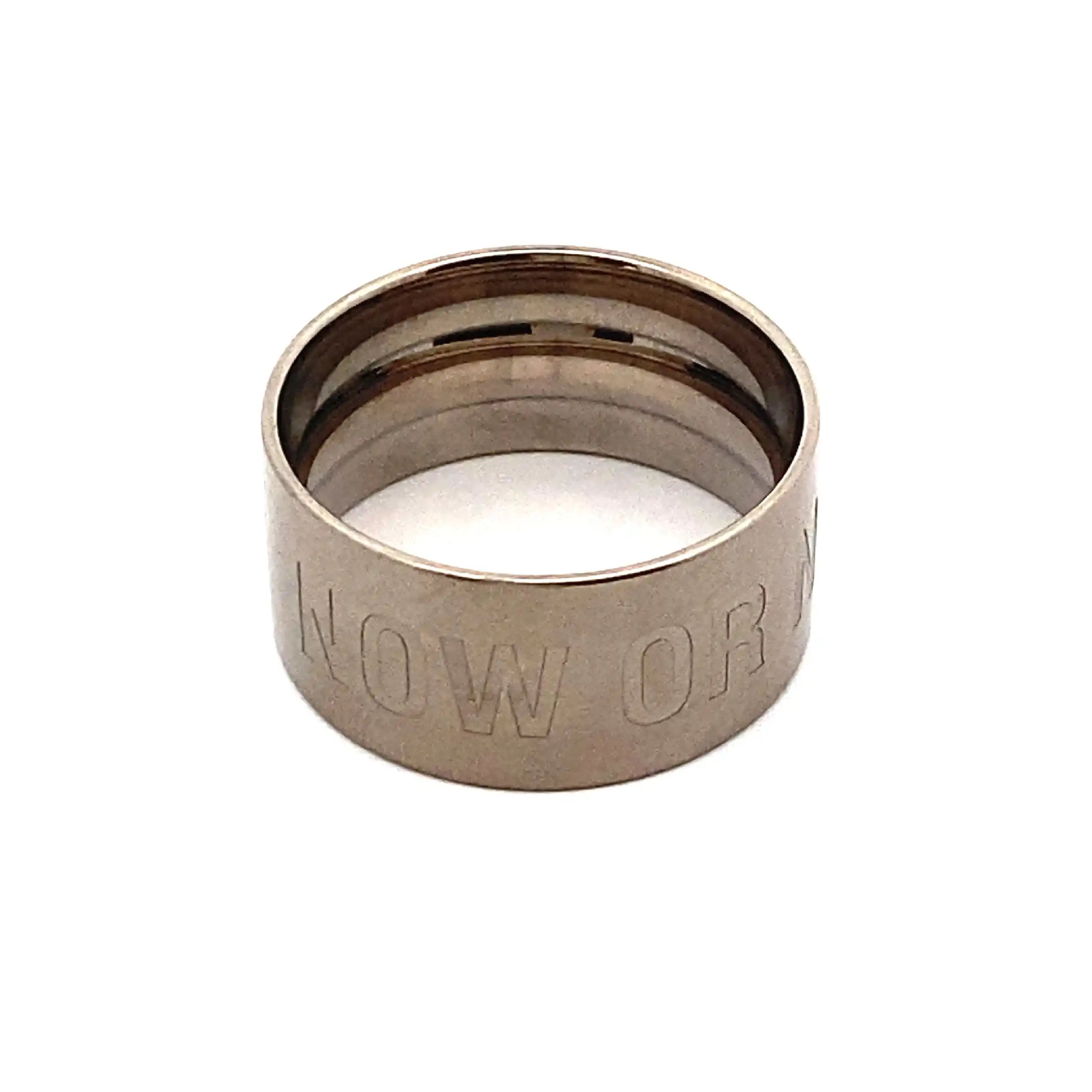Ring Lava Silver Niessing Now Tattoo Now or Never Ring Lava Silver Niessing Now Tattoo Now or Never