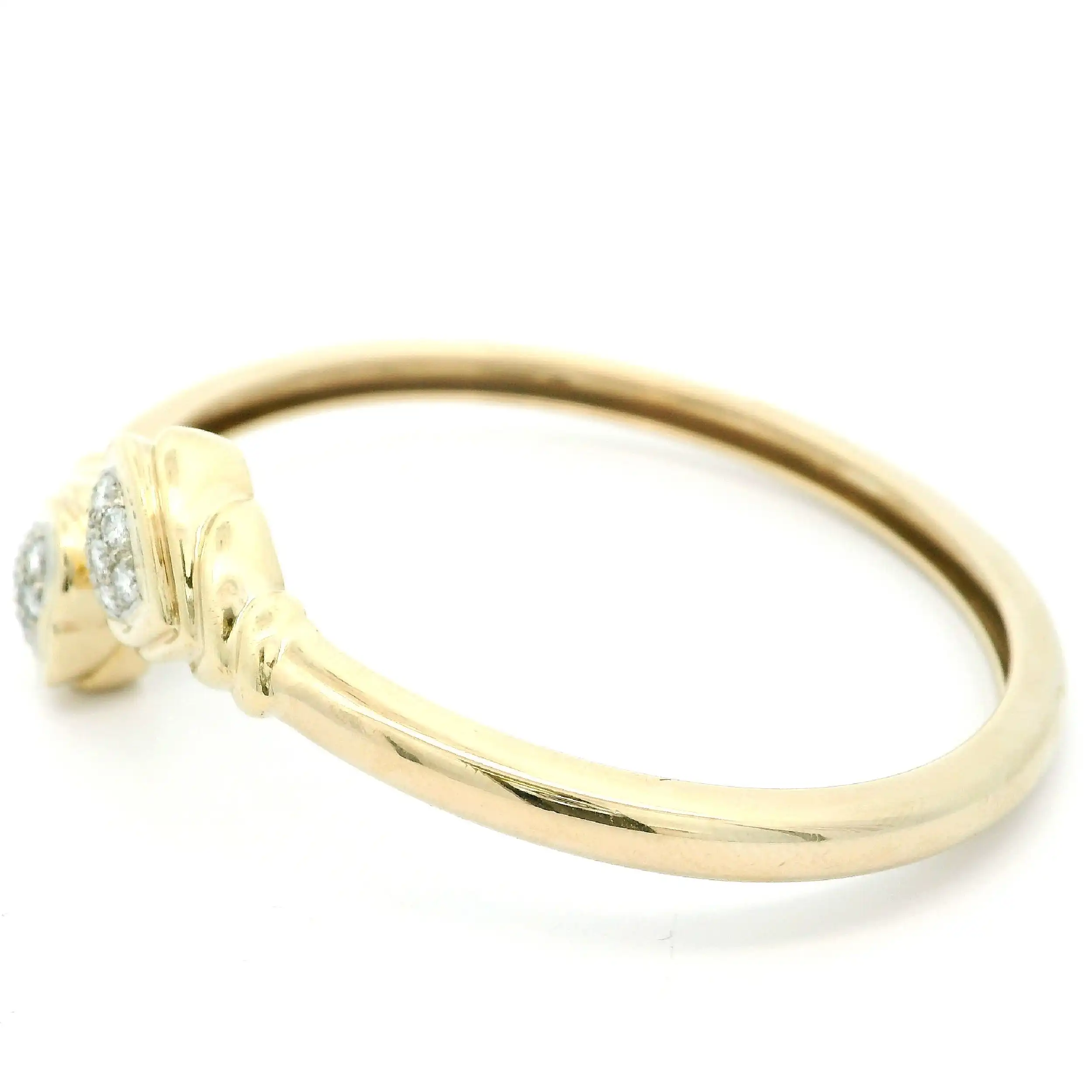 Armreif Bicolor mit Brillanten