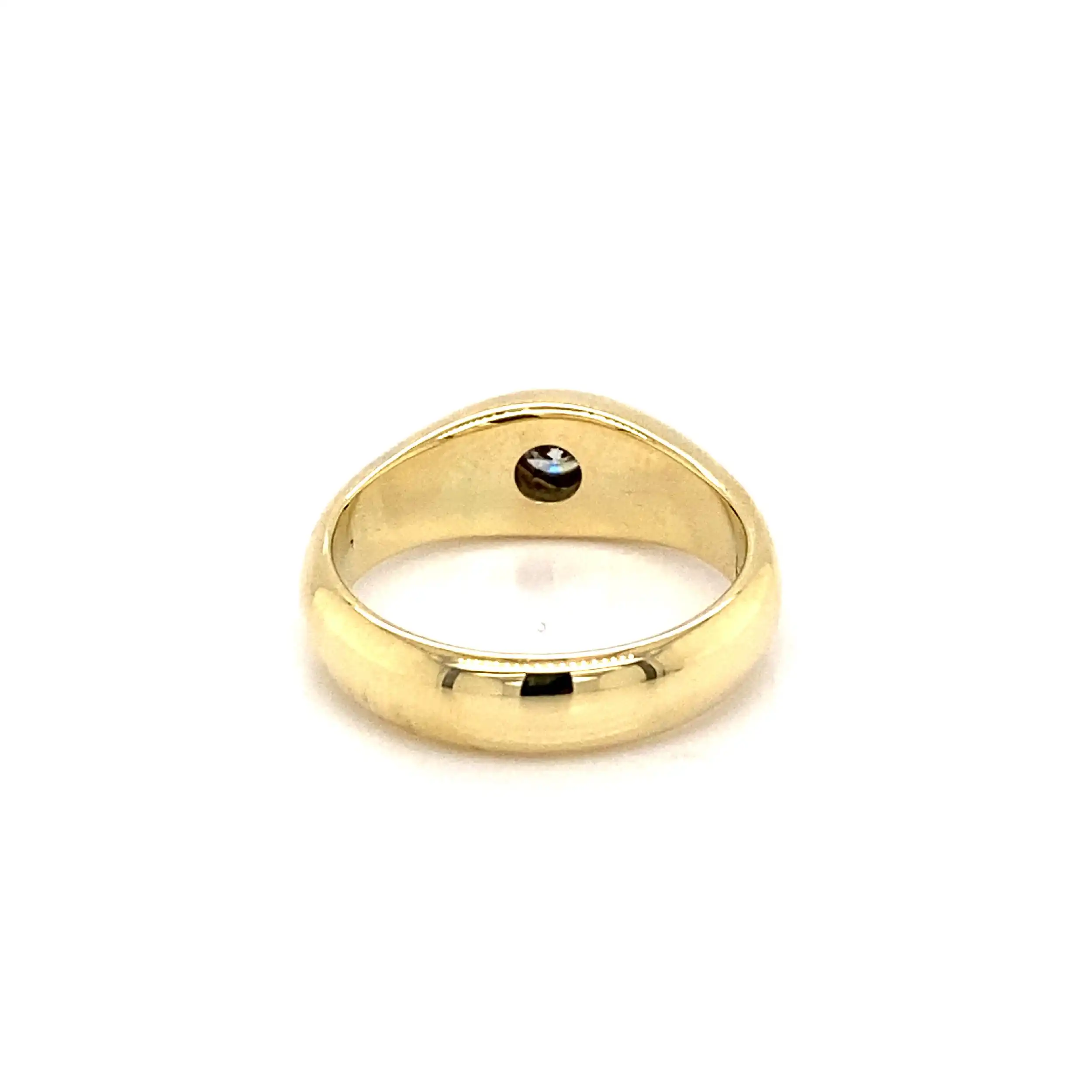 Ring Gelbgold mit Brillant Ring Gelbgold mit Brillant