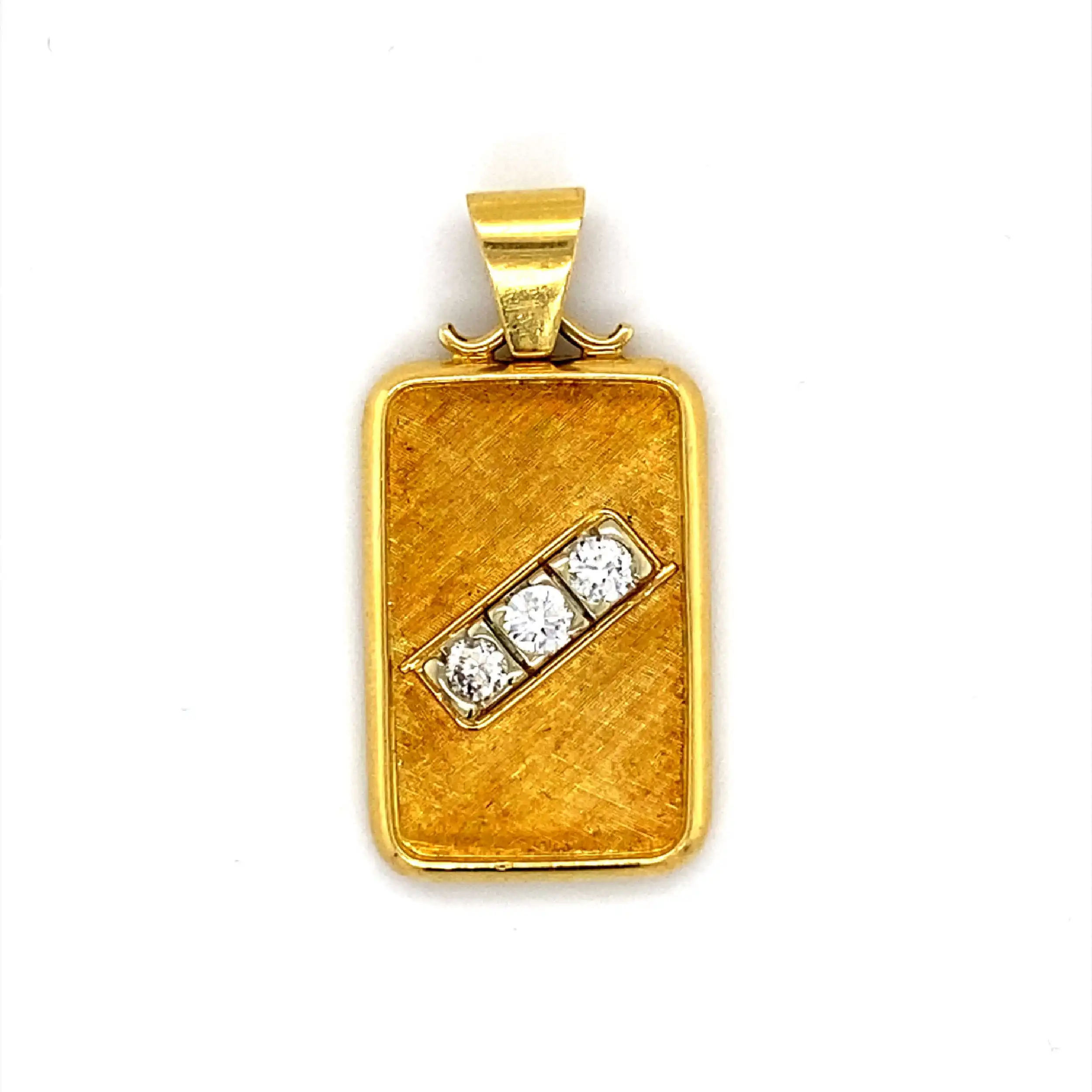 Anhänger Gelbgold mit Brillanten Anhänger Gelbgold mit Brillanten