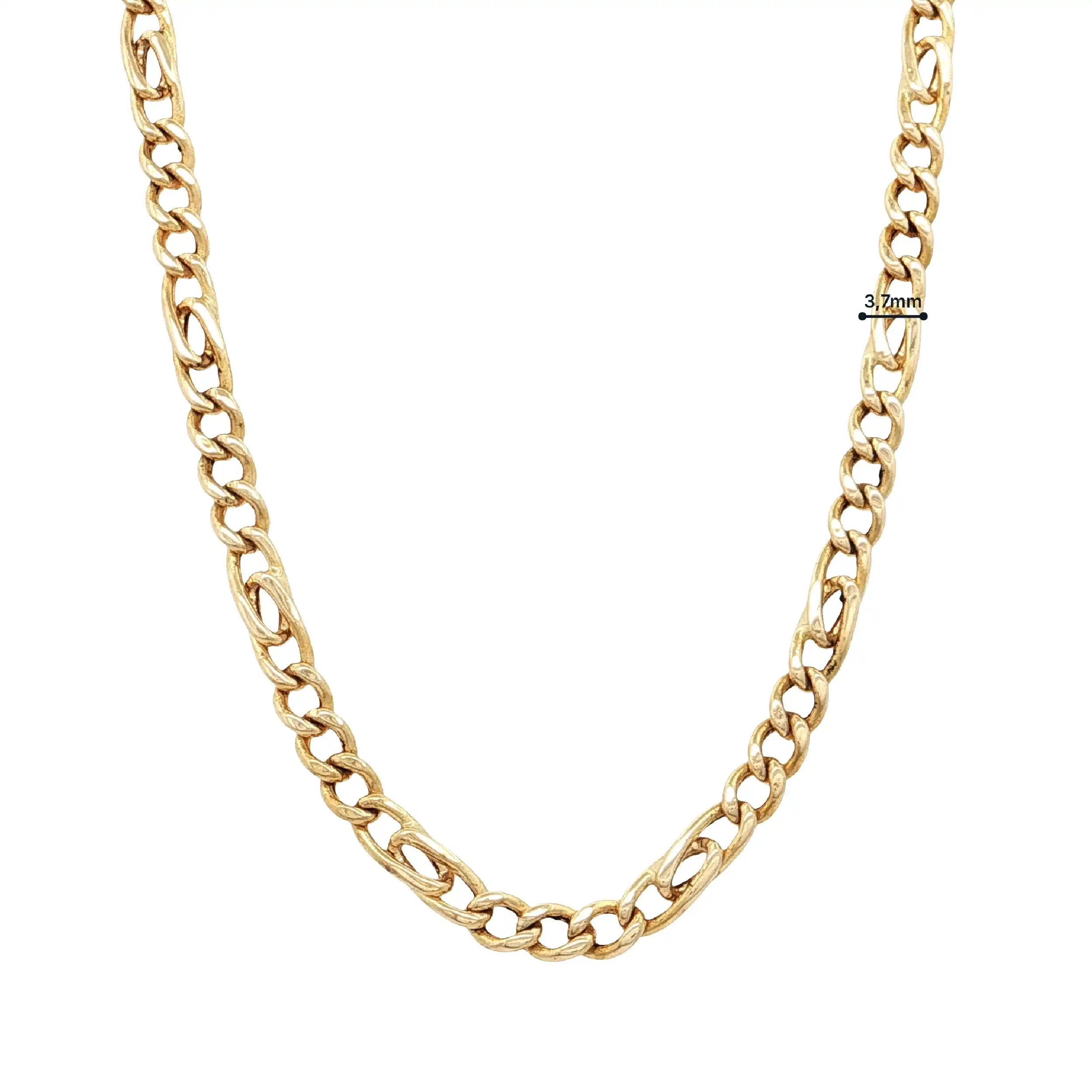 Figaro-Panzerkette Gelbgold