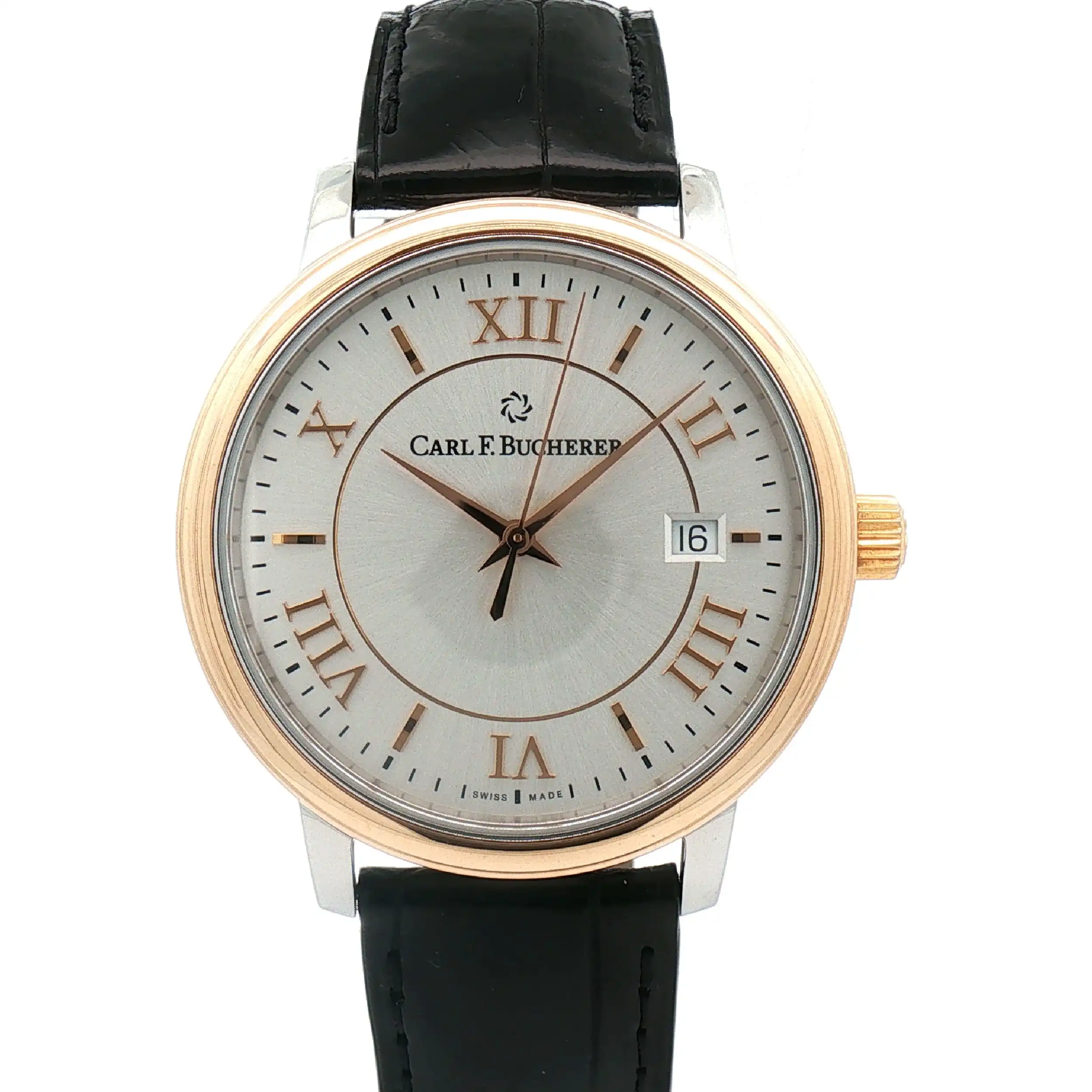 Herrenuhr Carl F. Bucherer Adamavi Autodate im Full Set Herrenuhr Carl F. Bucherer Adamavi Autodate im Full Set