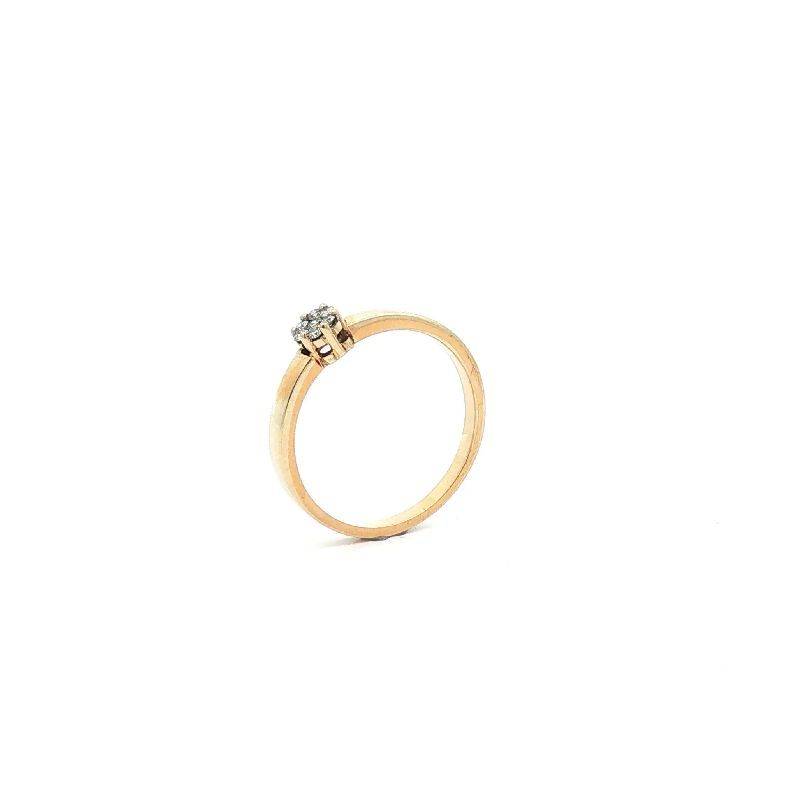 Ring Gelbgold mit Brillanten Christ