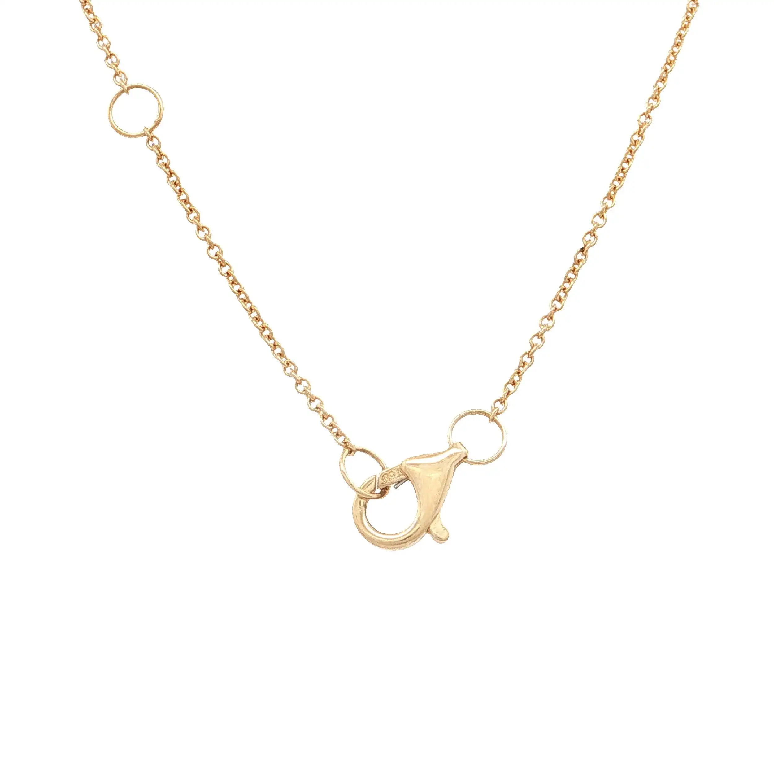 Ankercollier Gelbgold "Stern" mit Brillanten Ankercollier Gelbgold "Stern" mit Brillanten