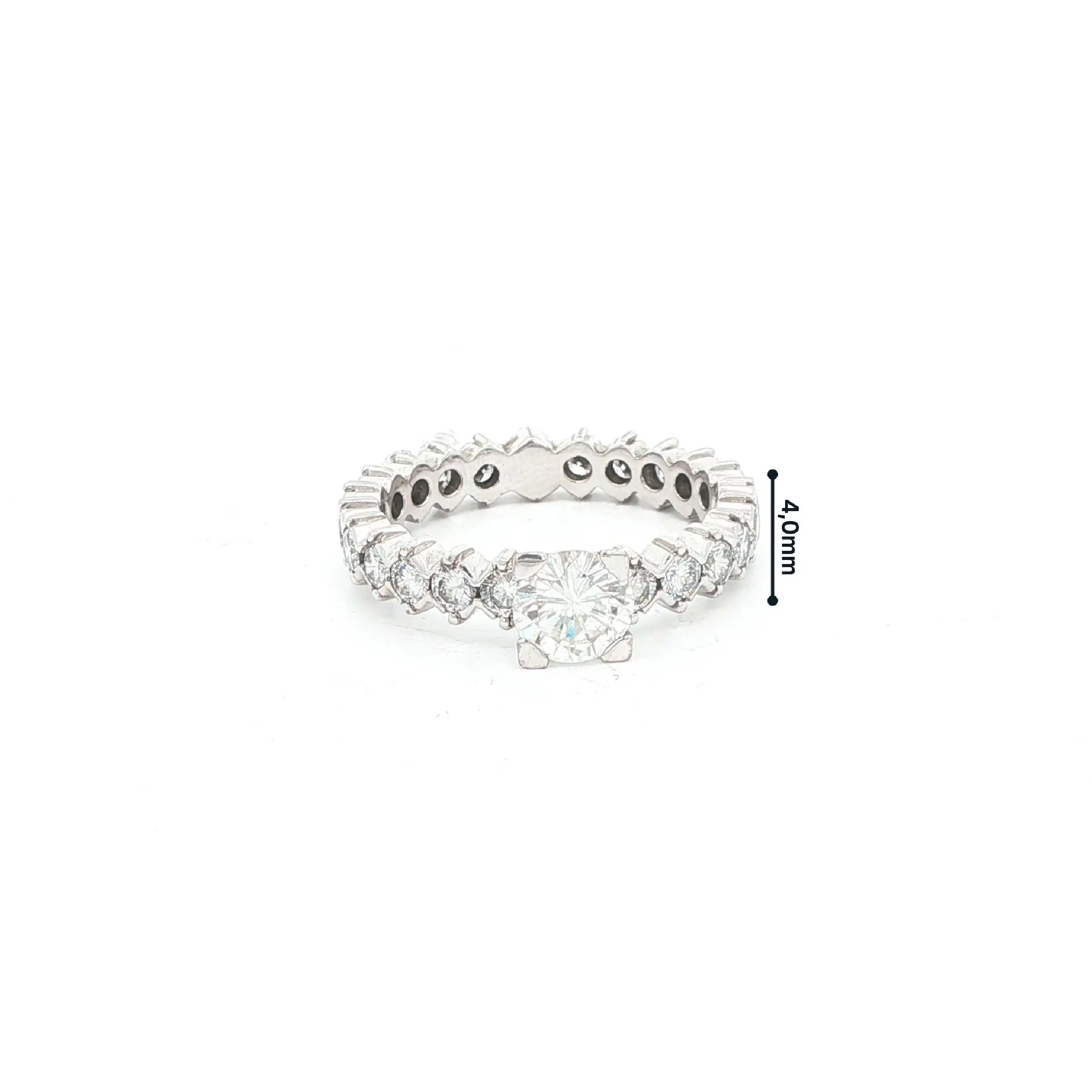 Ring Weißgold mit Brillanten