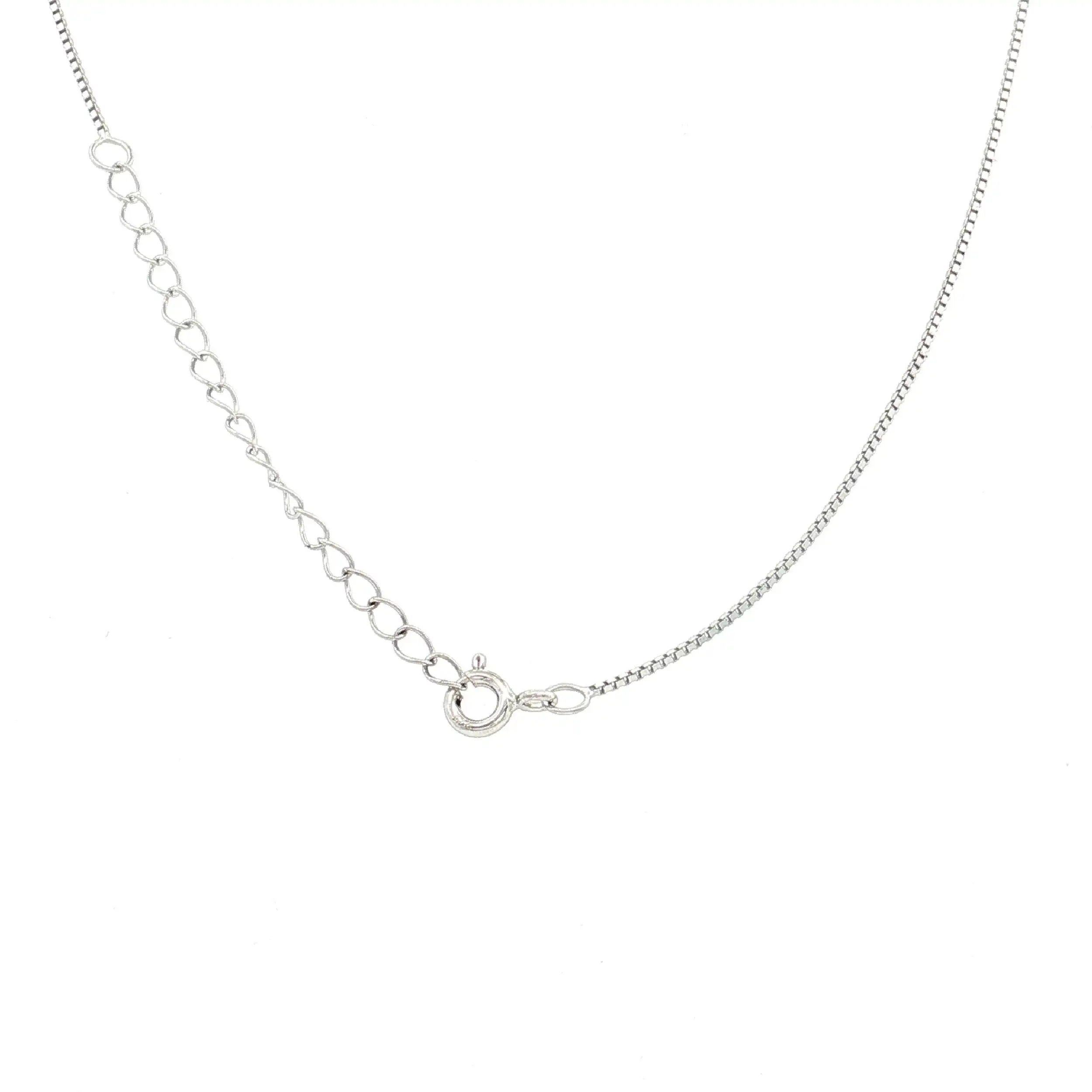 Kette Silber mit Anhänger Zirkonia