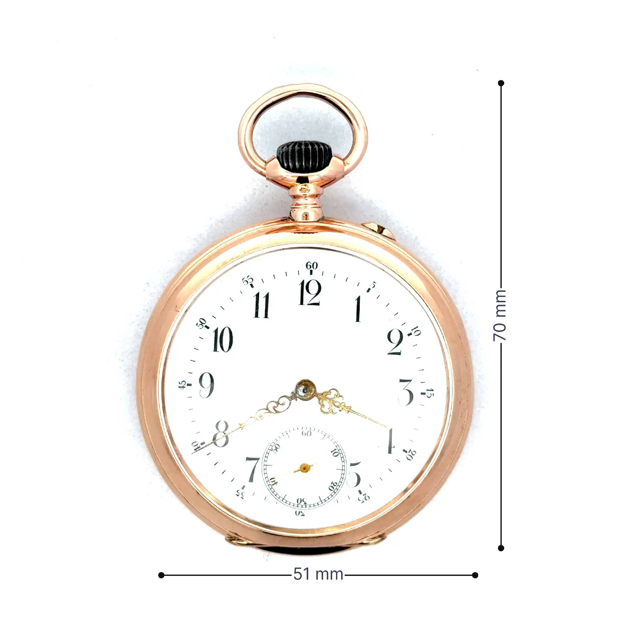 Taschenuhr Gelbgold