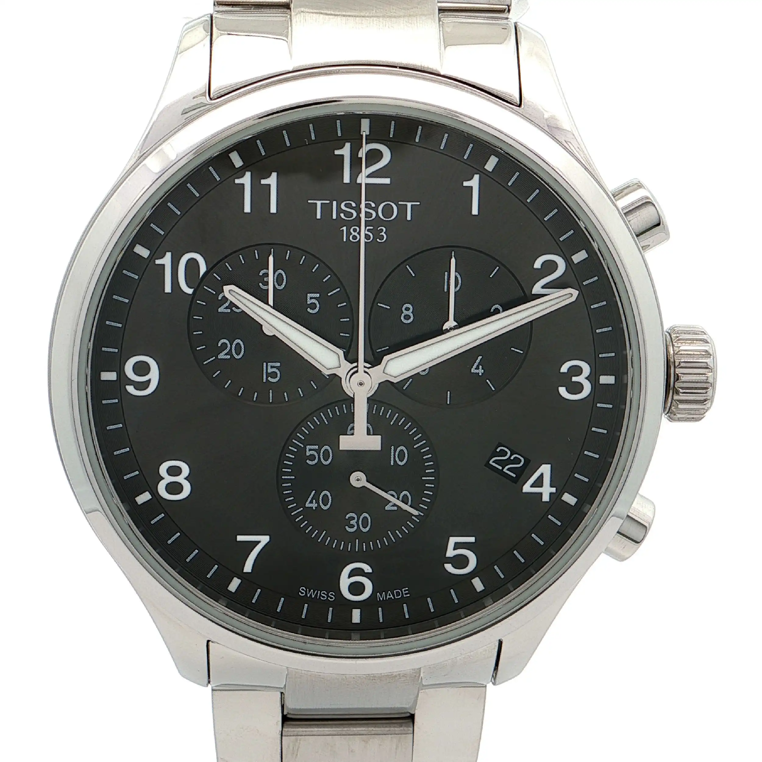 Herrenuhr Tissot Chronograph Stal T116617 Neuwertig mit Box