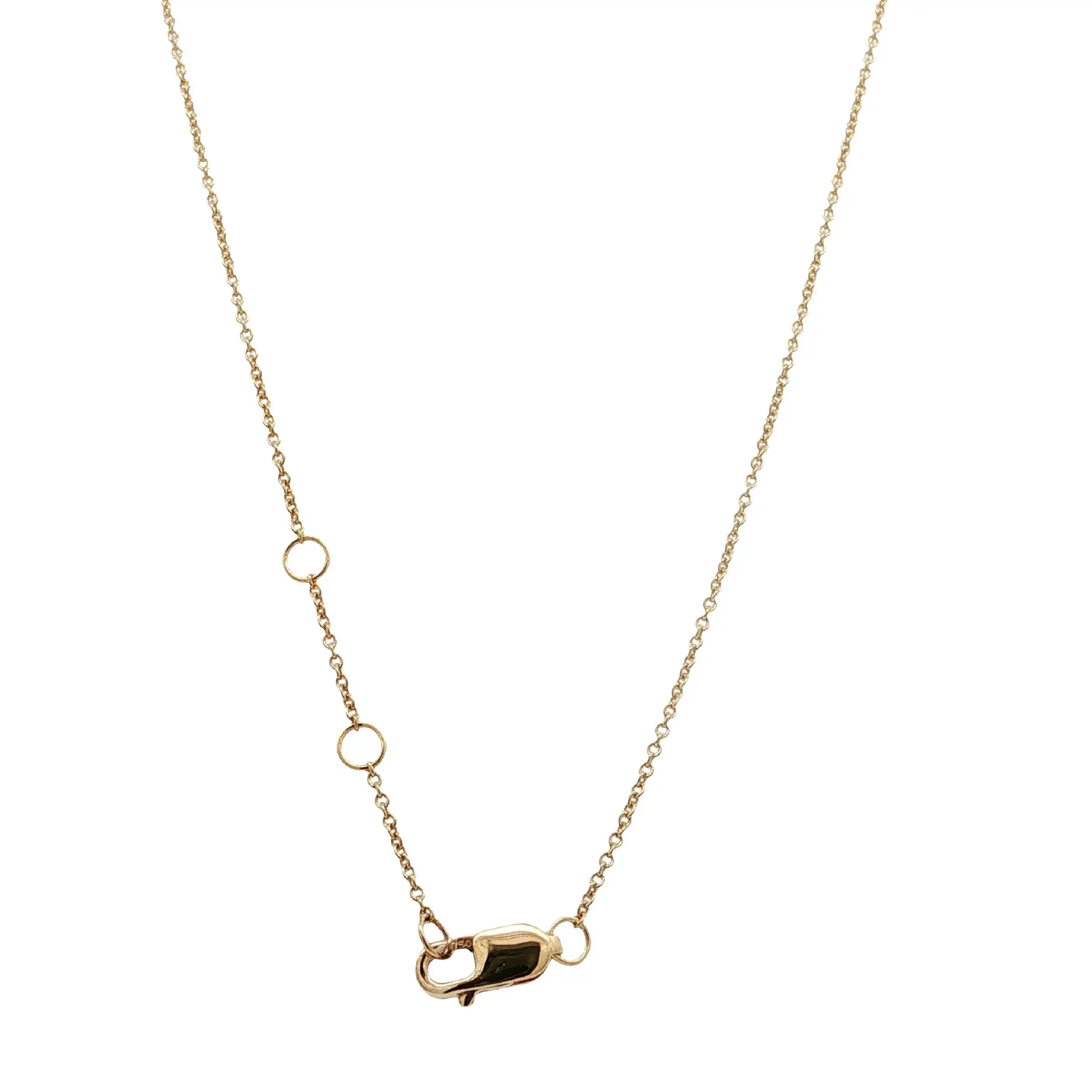 Collier Gelbgold mit Brillanten 0,07ct. TW/SI Collier Gelbgold mit Brillanten 0,07ct. TW/SI