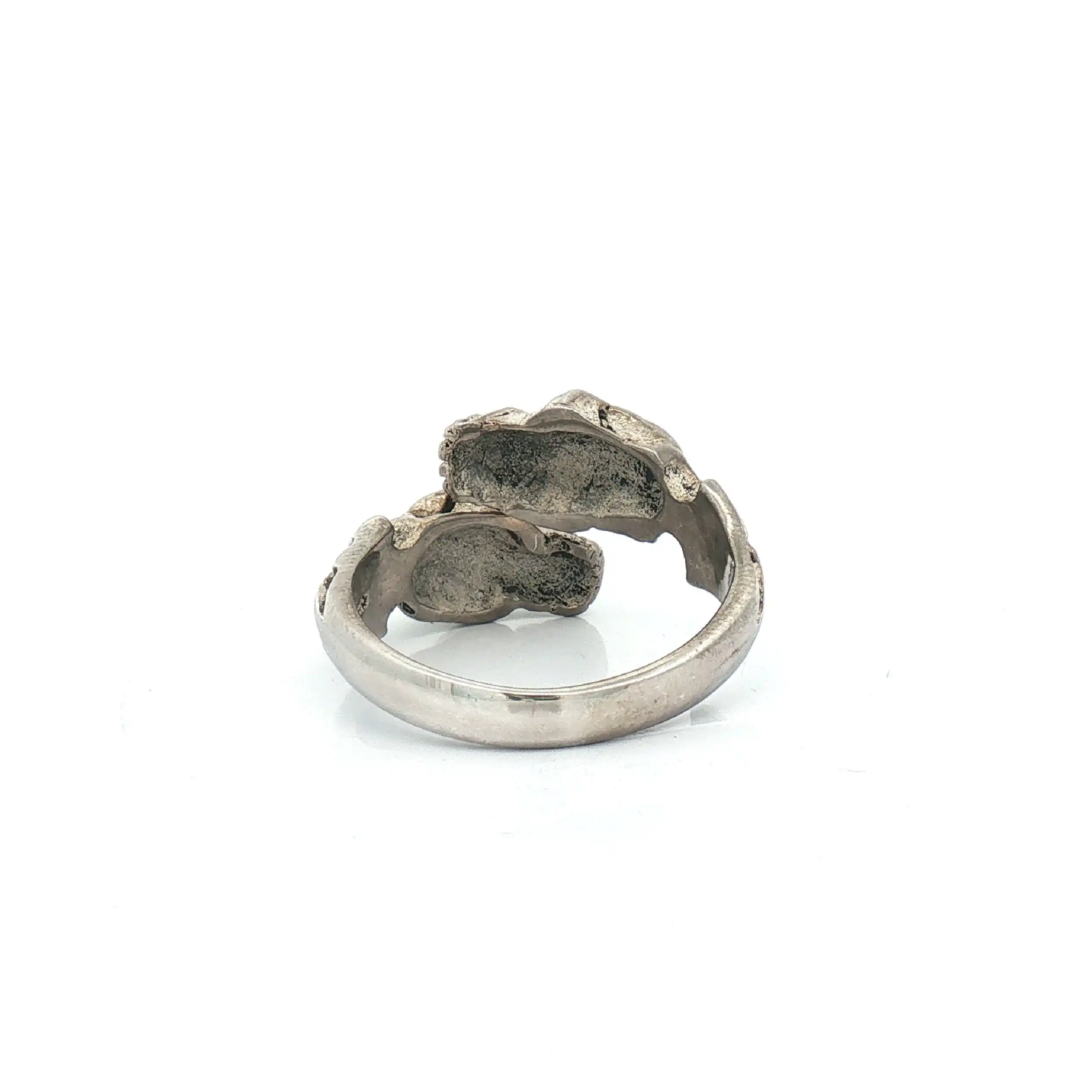 Ring Silber mit Totenkopf