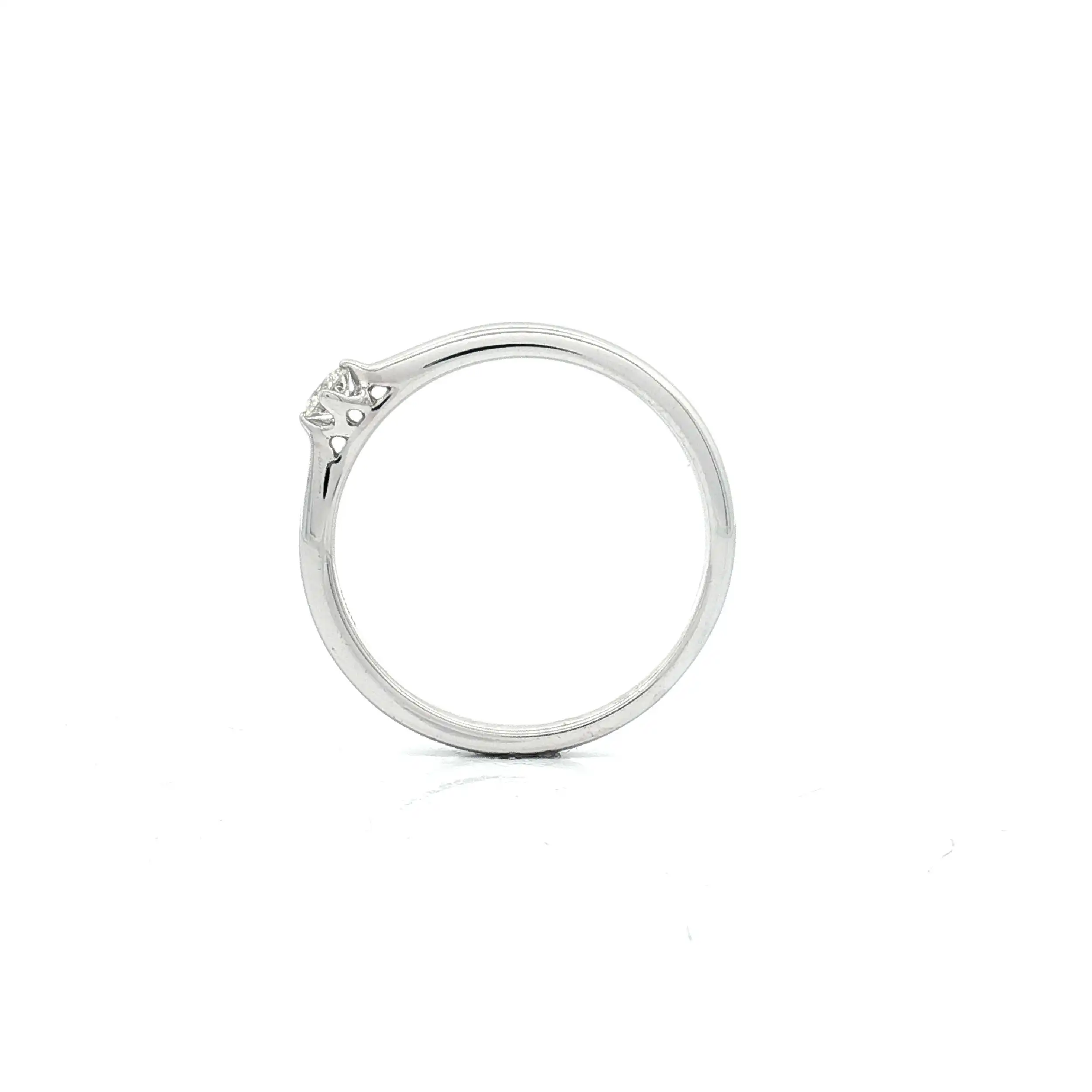 Solitärring Weißgold mit Brillant Solitär Solitärring Weißgold mit Brillant Solitär