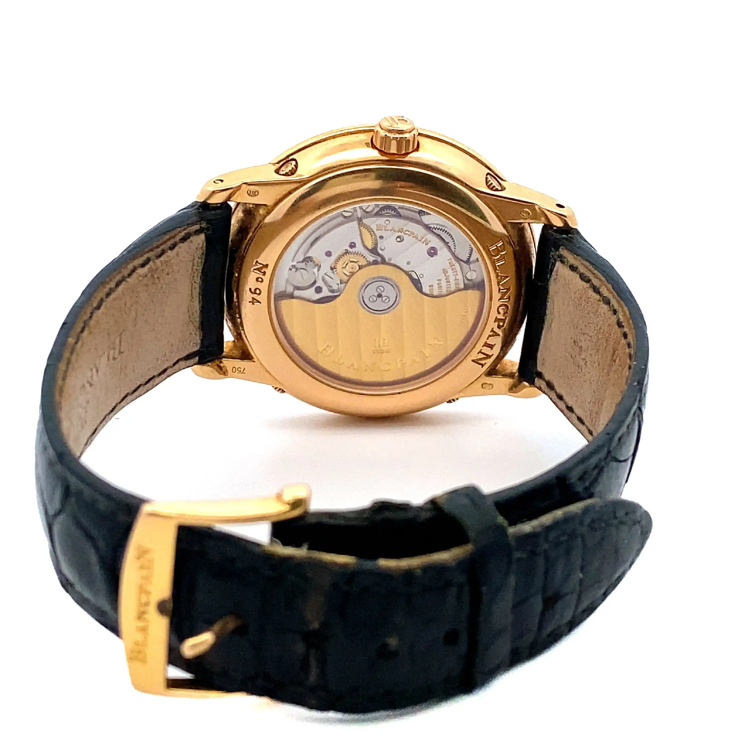 Herrenuhr BlancPain Villeret Ewiger Kalender mit Mondphase Herrenuhr BlancPain Villeret Ewiger Kalender mit Mondphase
