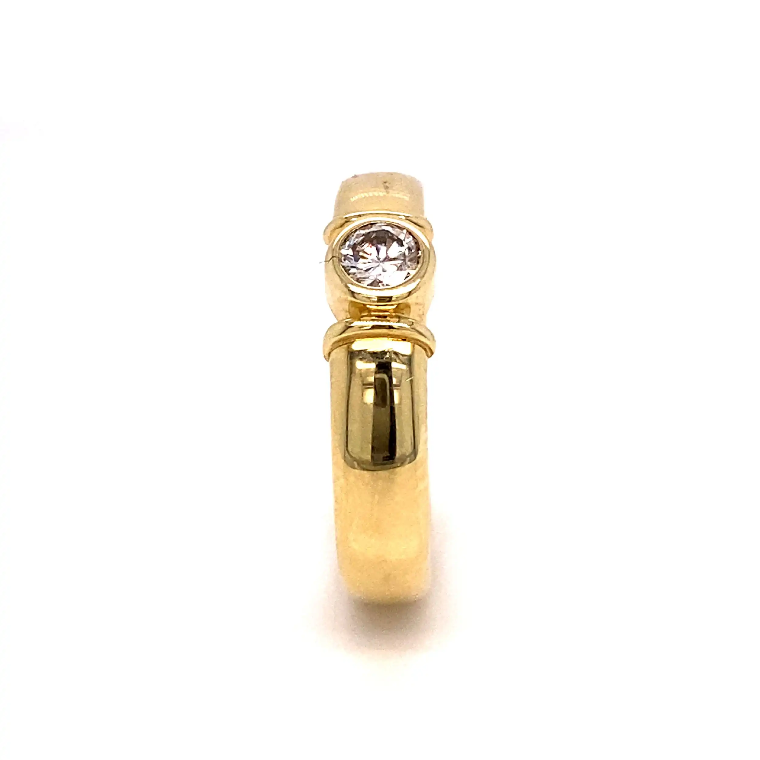Ring mit Solitär Brillant Ring mit Solitär Brillant