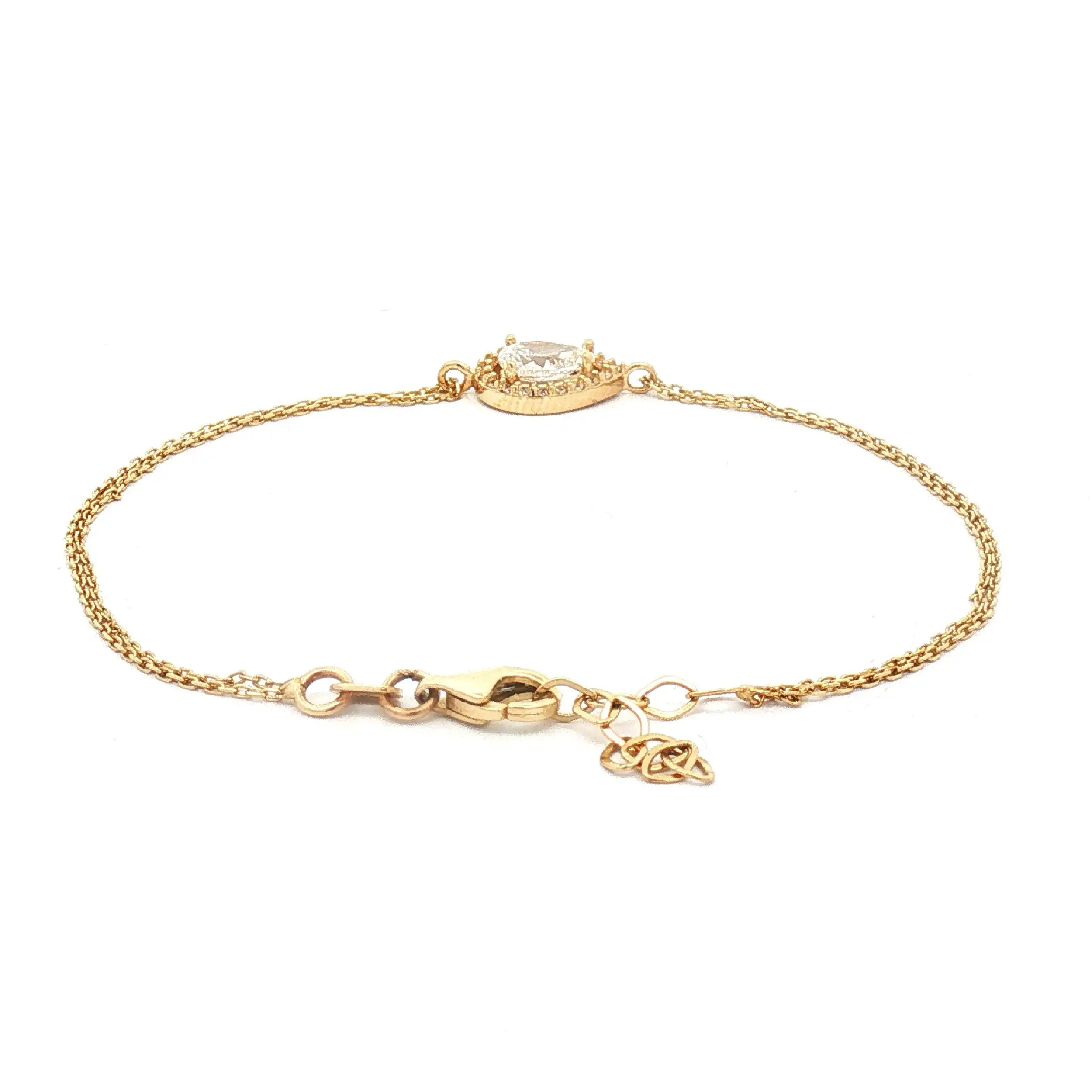 Armband Gelbgold mit Zirkonia