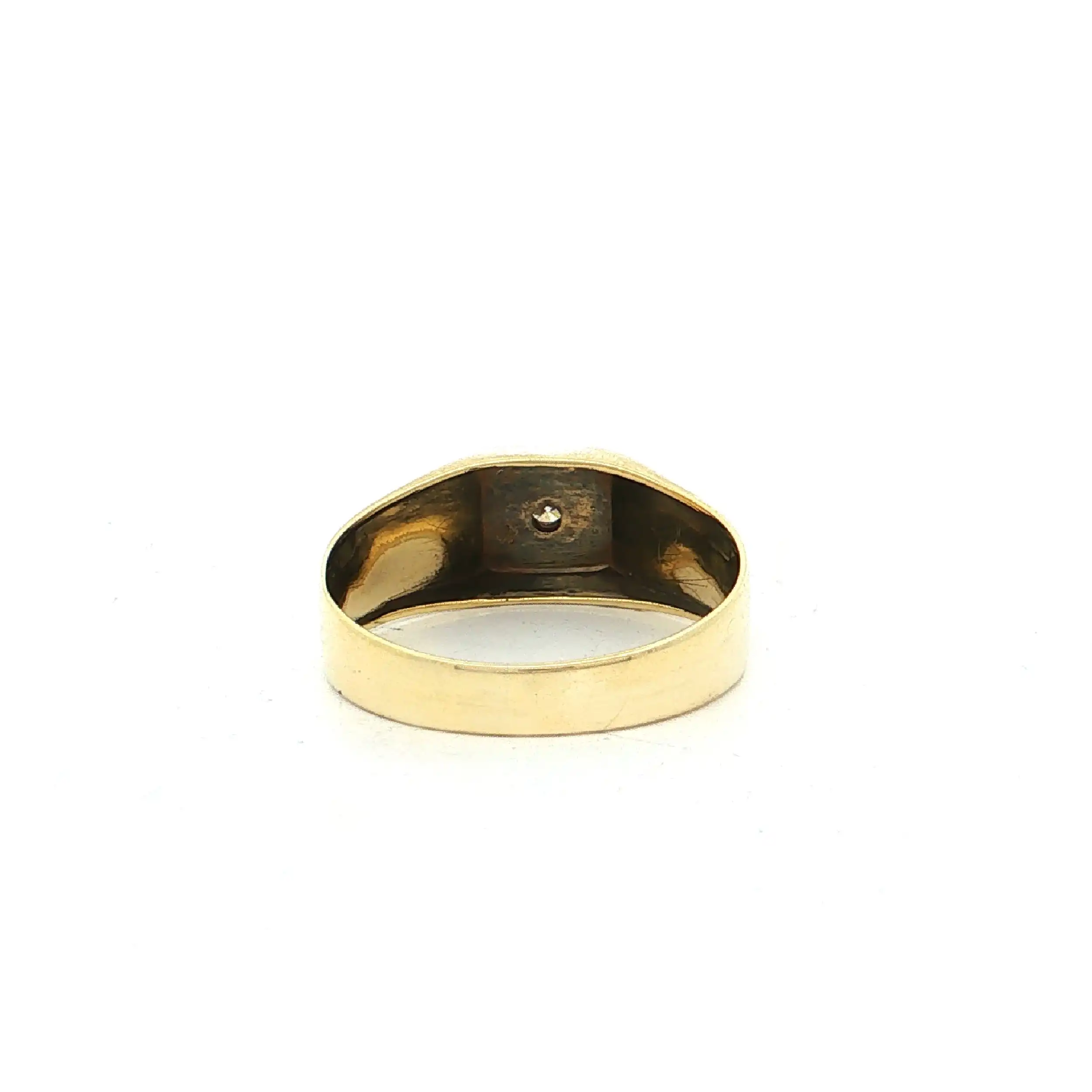 Ring Bicolor mit Brillant