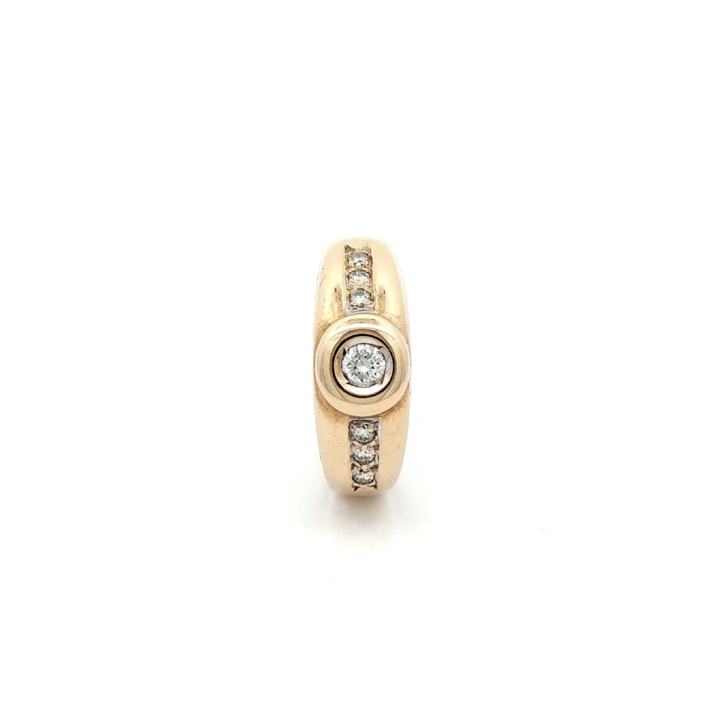 Ring Gelbgold mit Brillanten