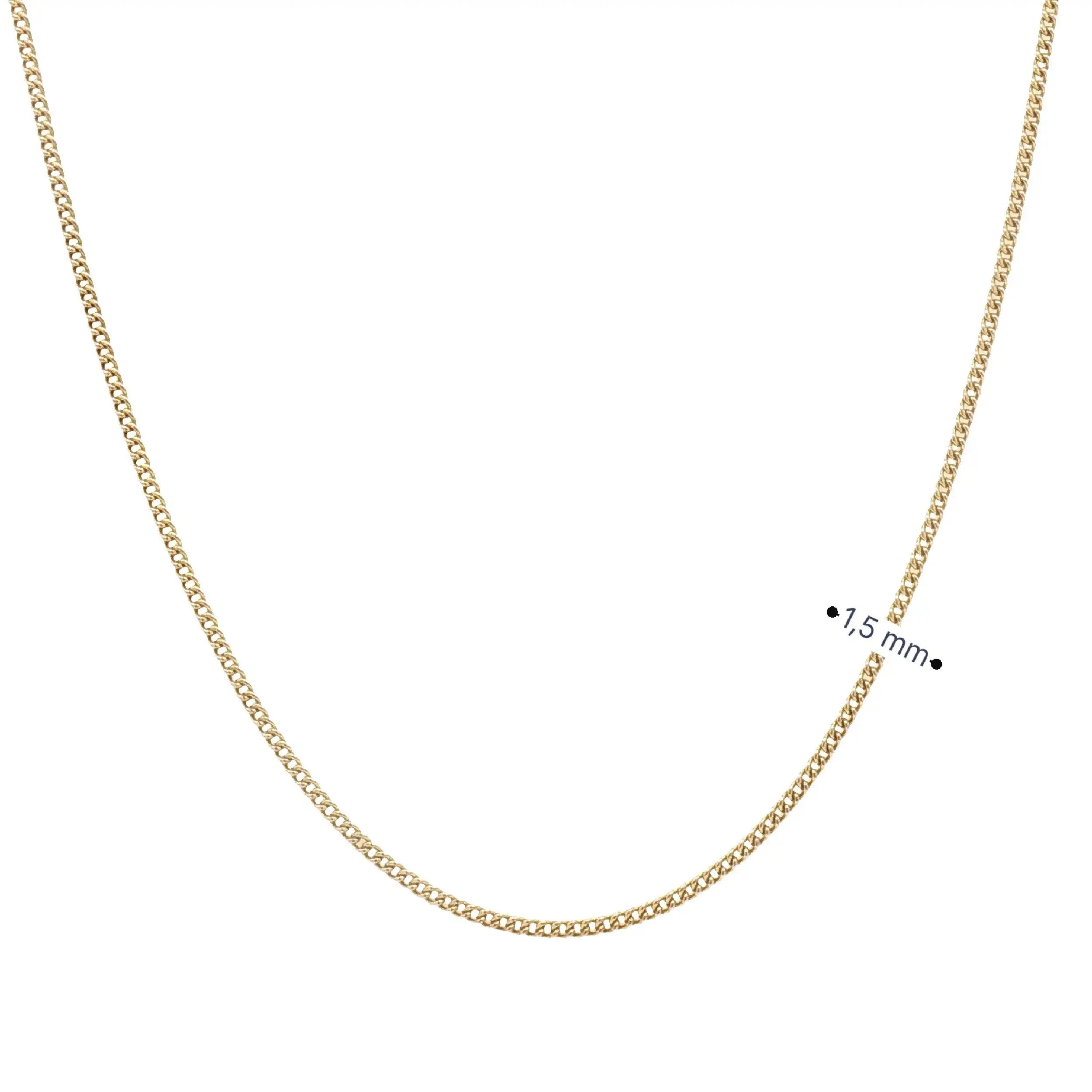 Panzerkette Gelbgold