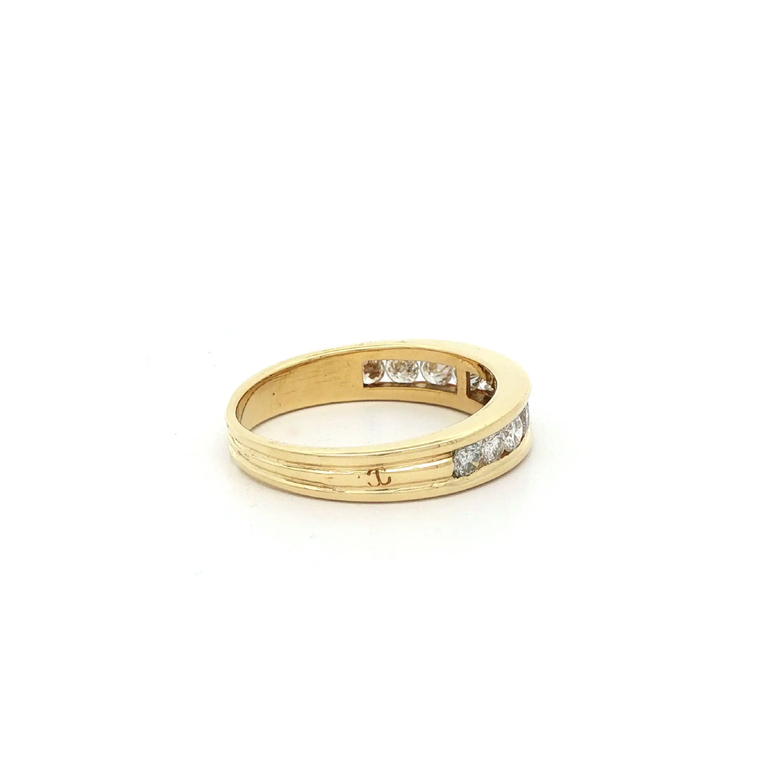 Ring Gelbgold mit Brillanten