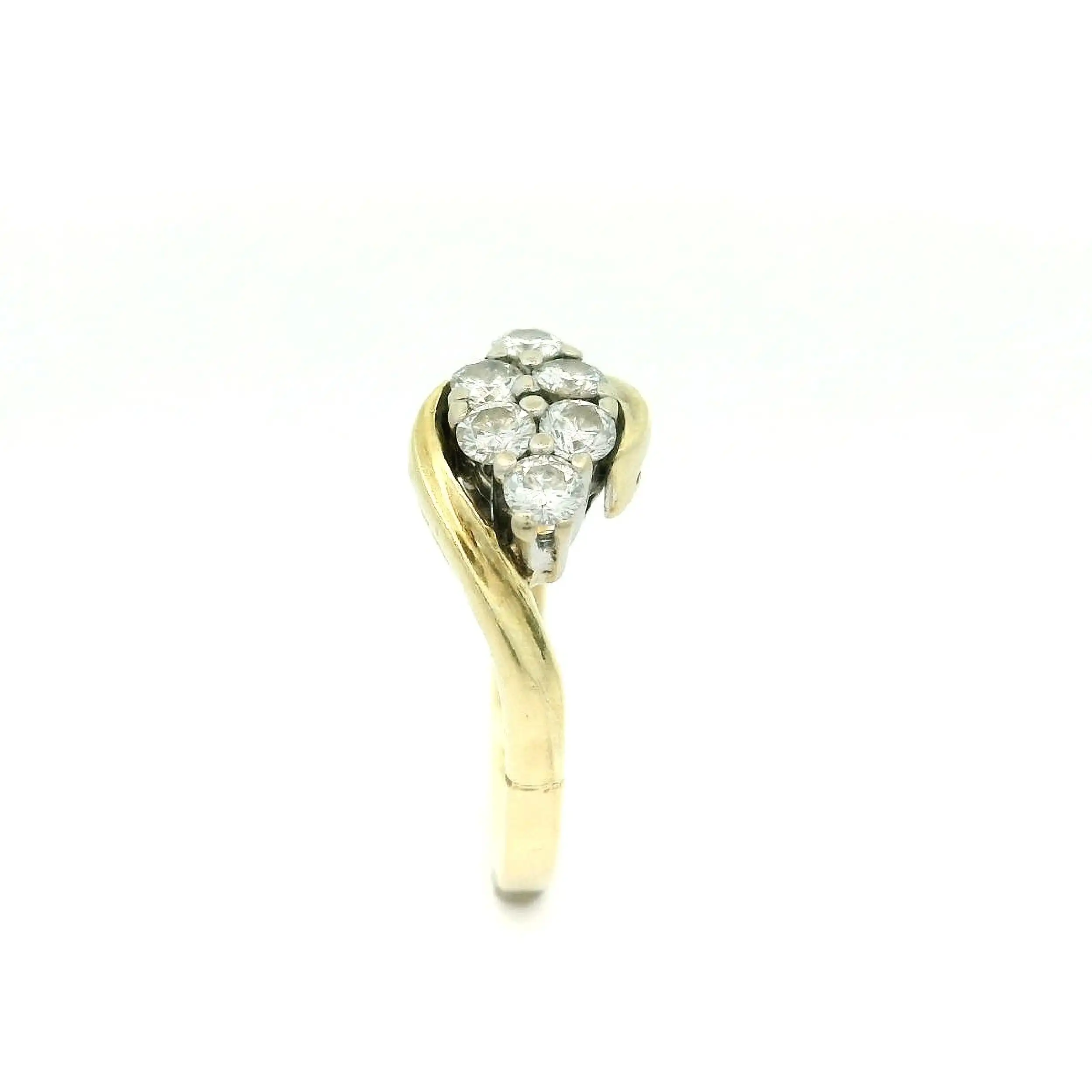Ring Bicolor mit Brillanten Ring Bicolor mit Brillanten