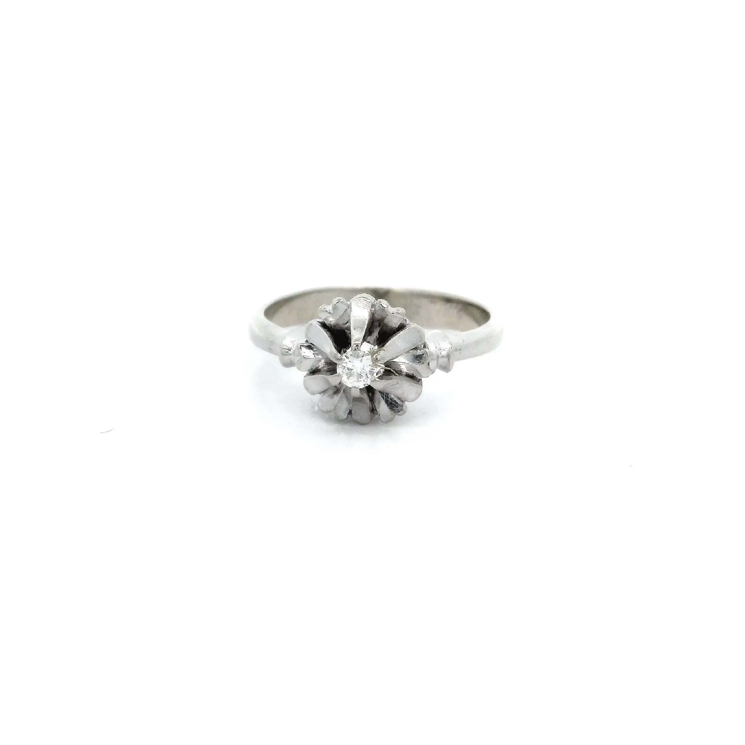 Ring Weißgold mit Brillant