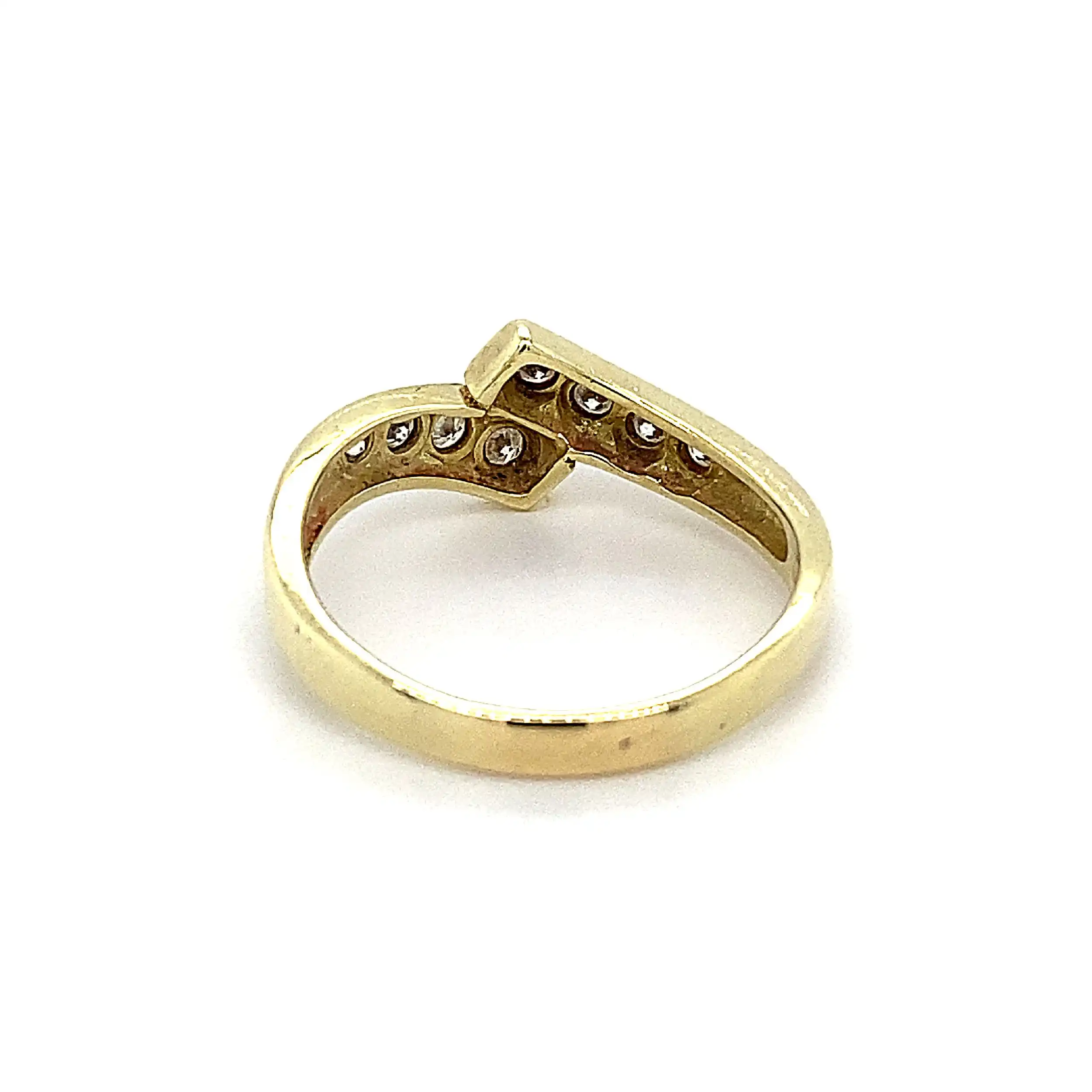 Ring Gelbgold mit Brillanten mit 0,38ct graviert Ring Gelbgold mit Brillanten mit 0,38ct graviert