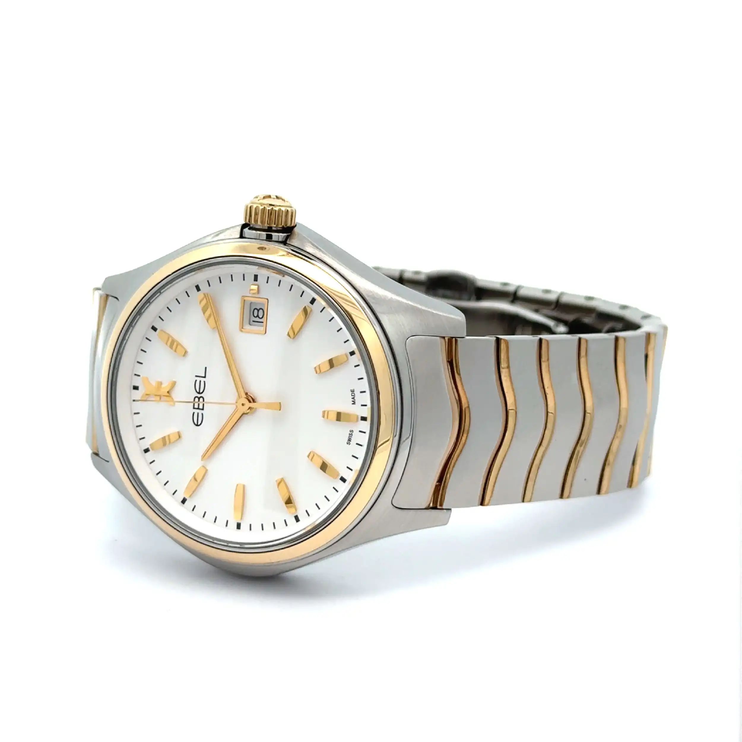 Herrenuhr Ebel Wave Gent Quarz 40mm