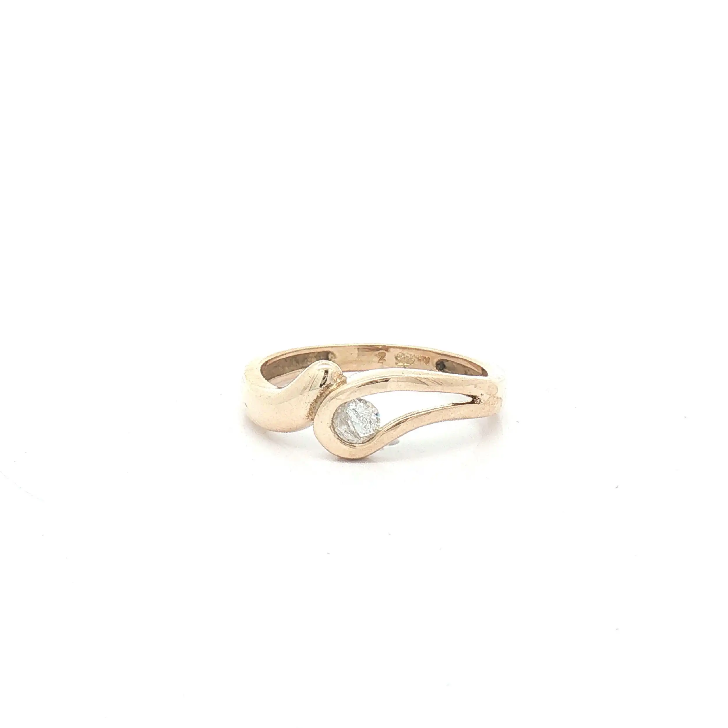 Ring Gelbgold mit Zirkonia