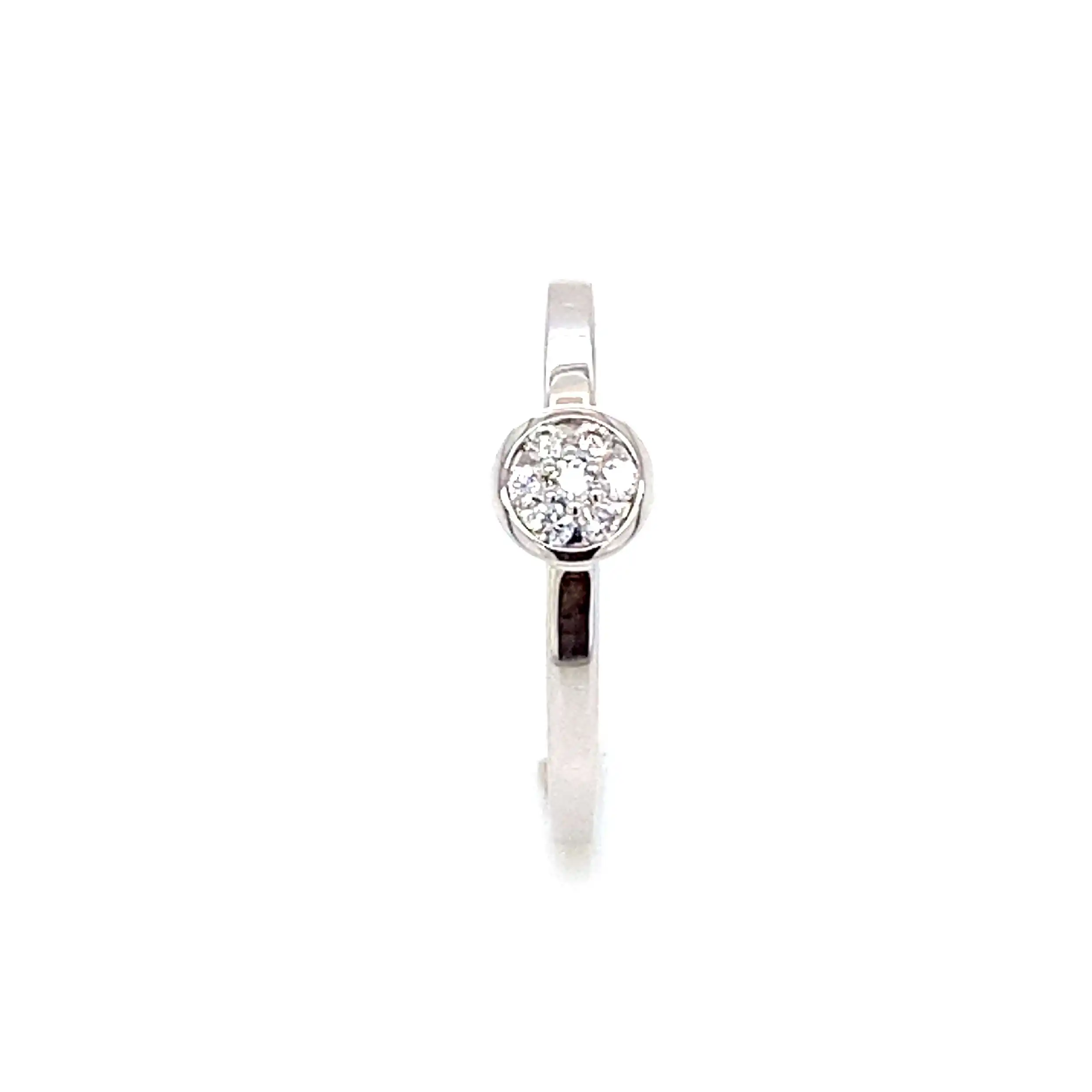 Ring Weißgold mit Brillanten Ring Weißgold mit Brillanten