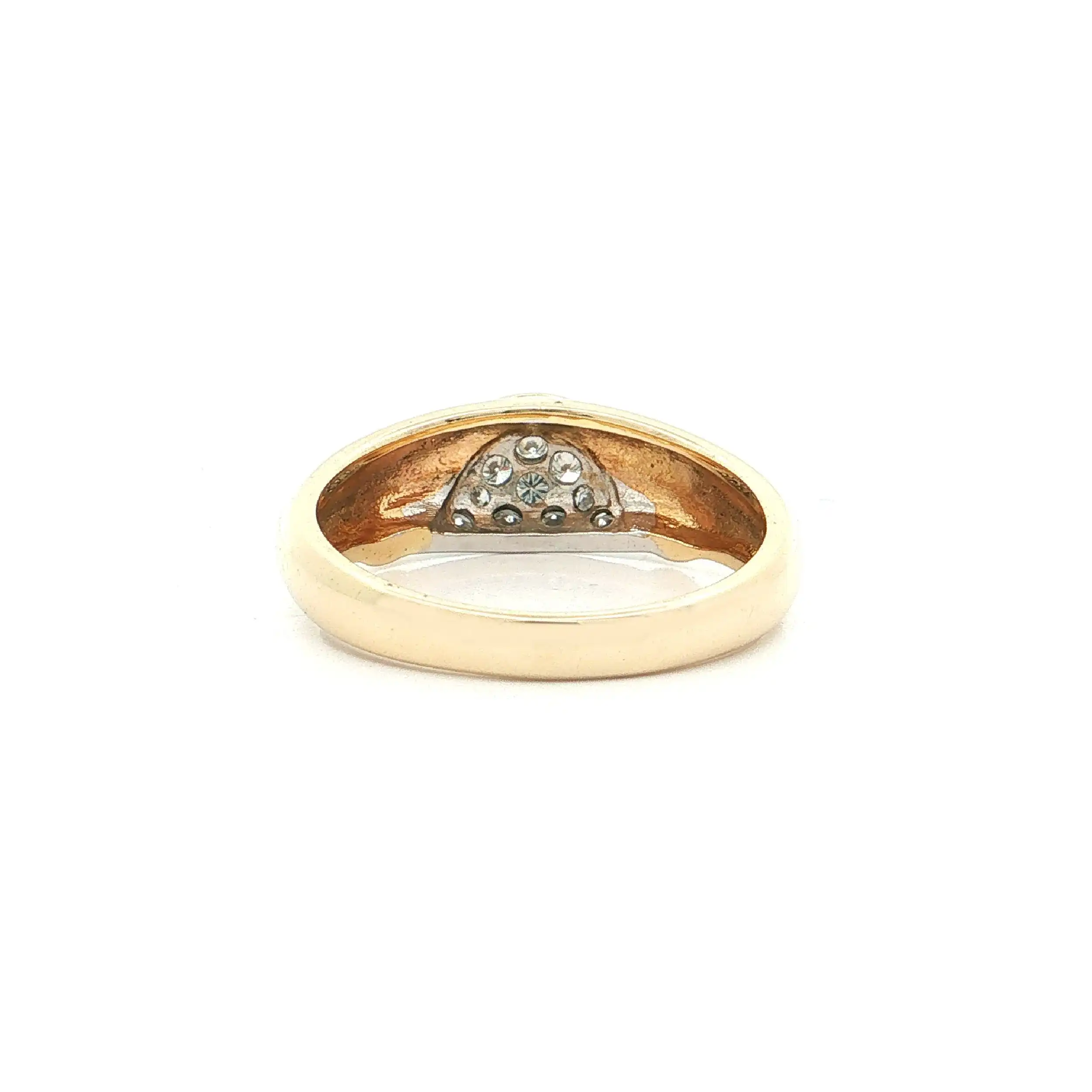 Ring Bicolor mit Brillanten