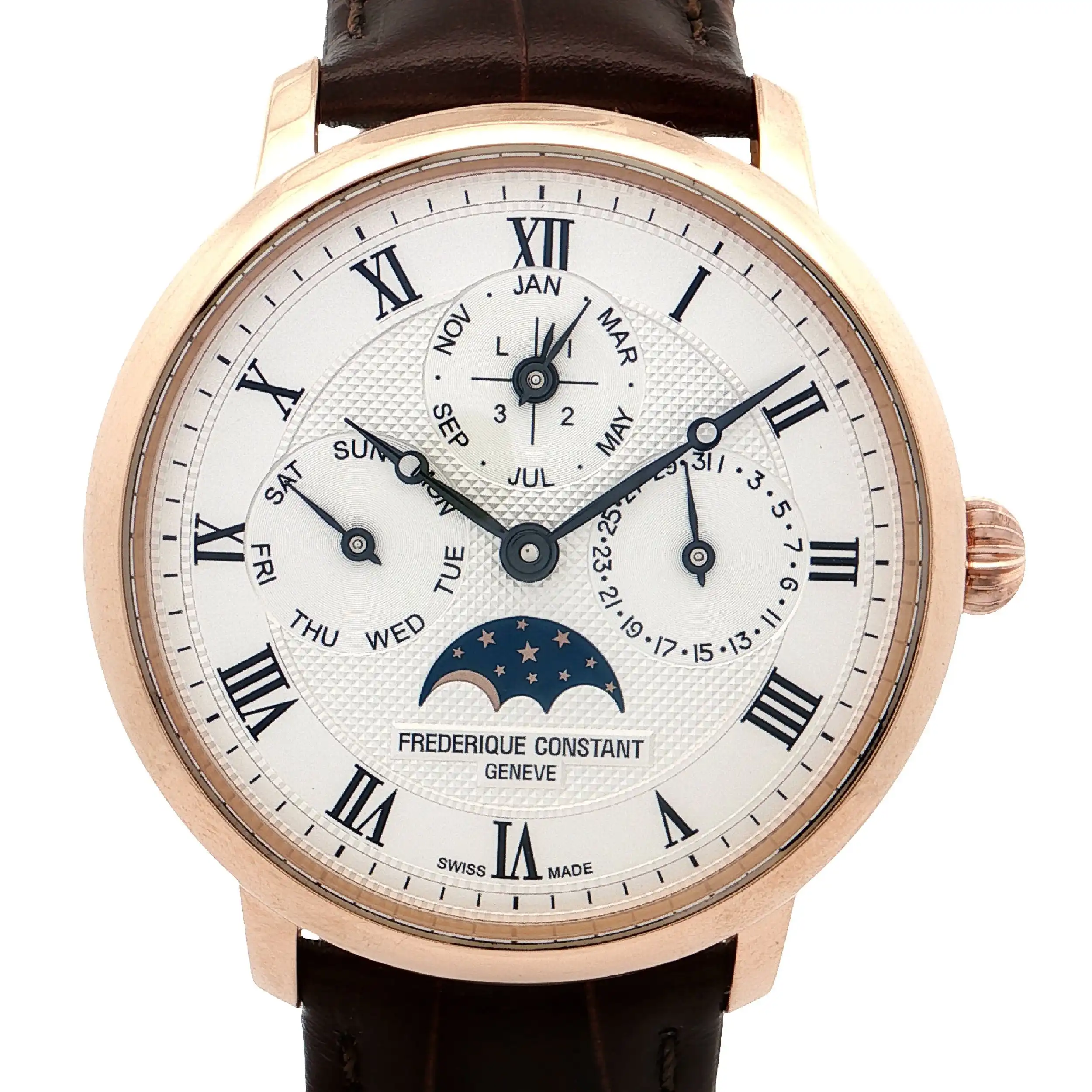 Herrenuhr Frederique Constant 42mm Rosegold 18k, FC-775MX4S9 Herrenuhr Frederique Constant 42mm Rosegold 18k, FC-775MX4S9