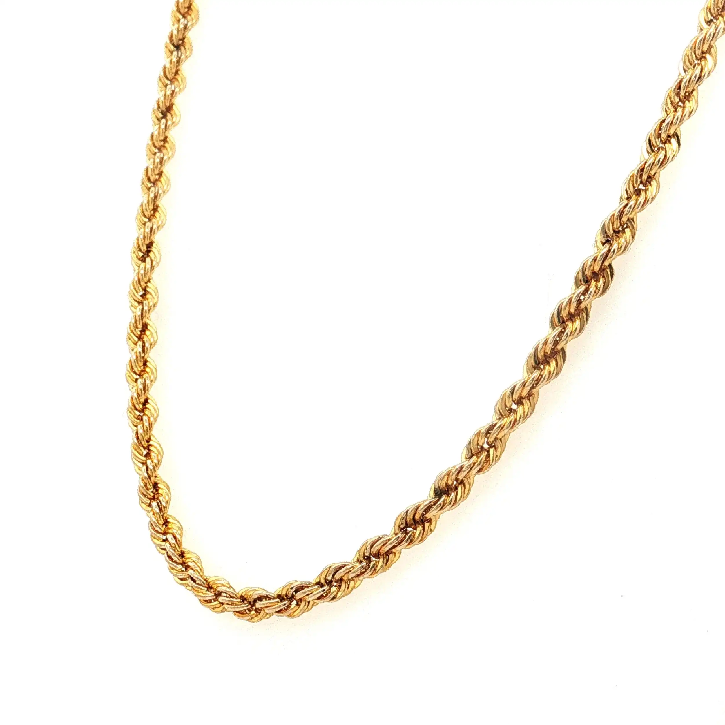 Kette Gelbgold gedreht