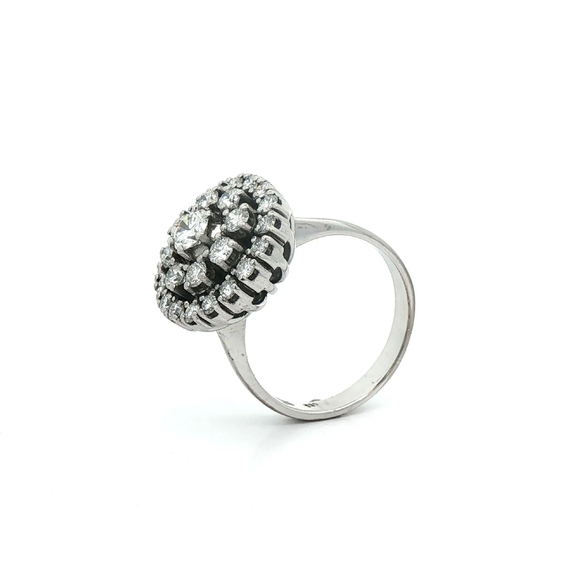 Ring Weißgold mit Brillanten