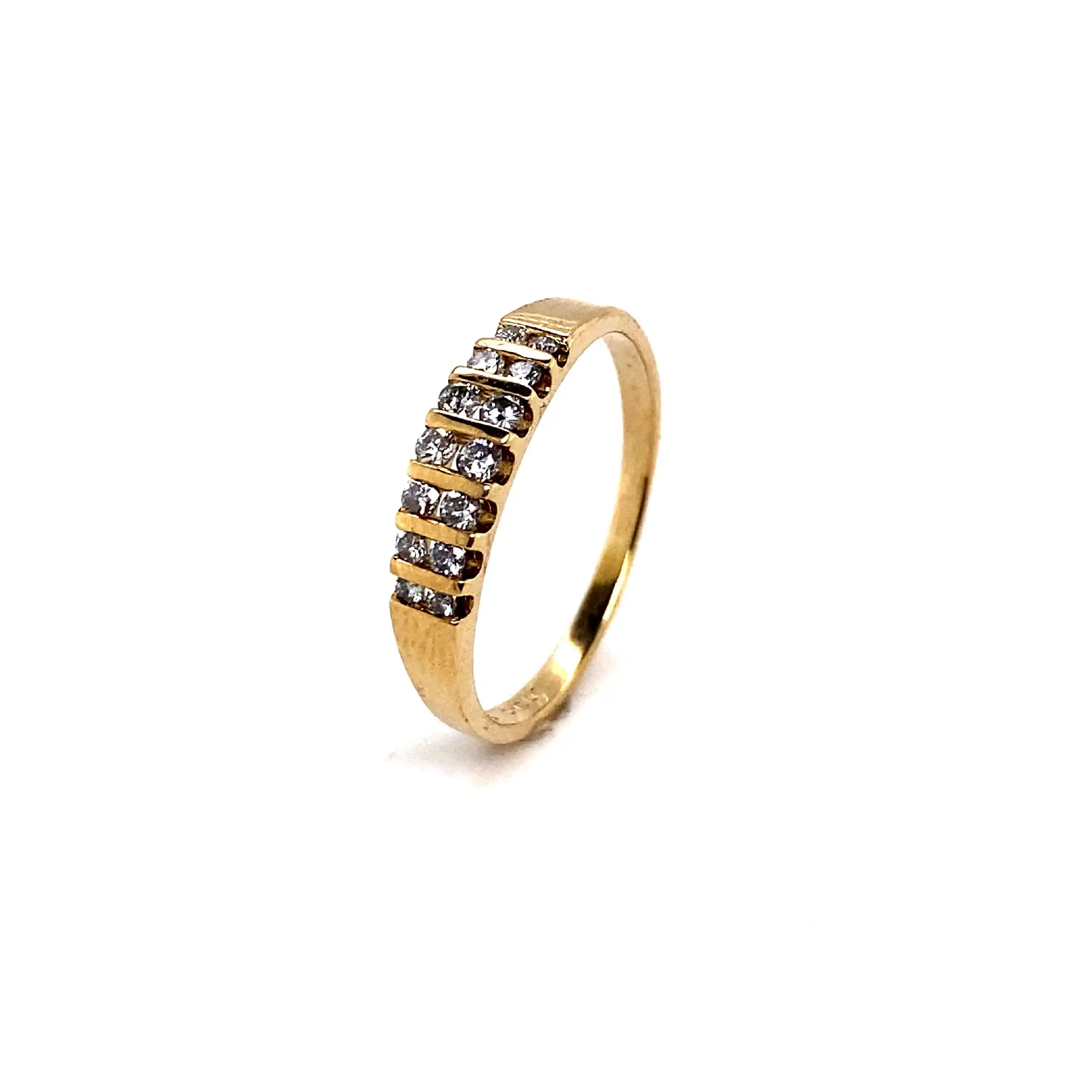 Ring Gelbgold mit Brillanten