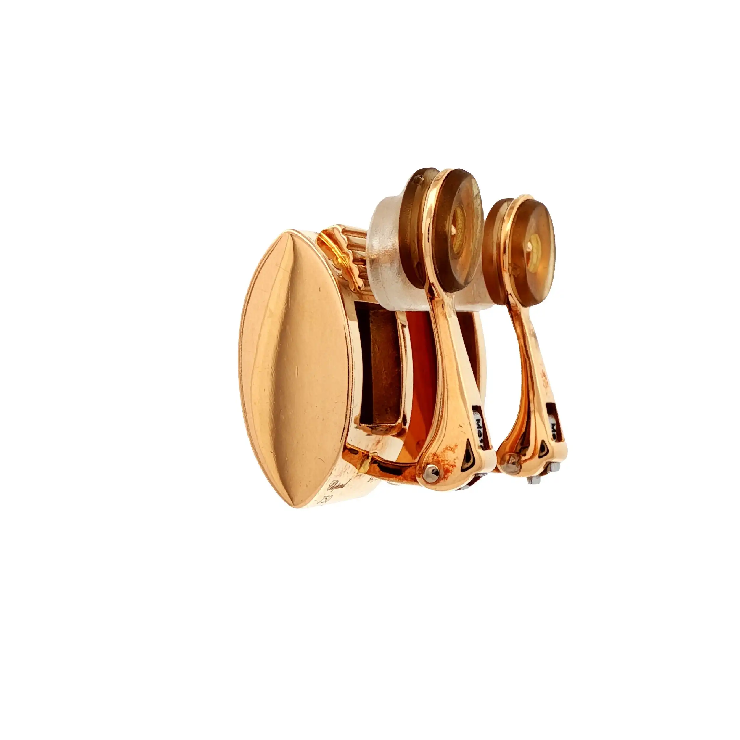 Ohrringe Gelbgold Chopard Happy Diamond Steckclips mit 6 Brillanten mit Box Ohrringe Gelbgold Chopard Happy Diamond Steckclips mit 6 Brillanten mit Box