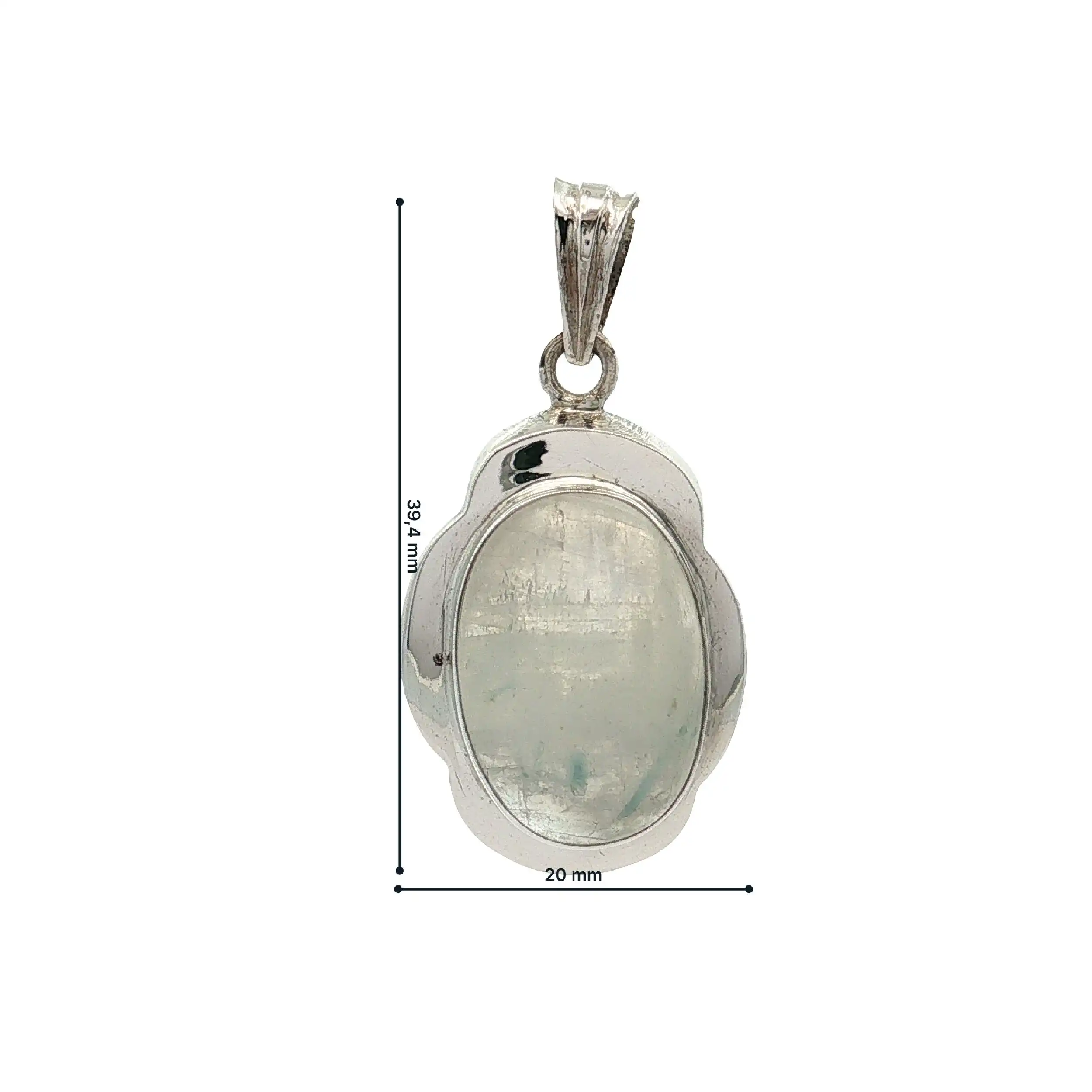 Anhänger Silber mit Mondstein