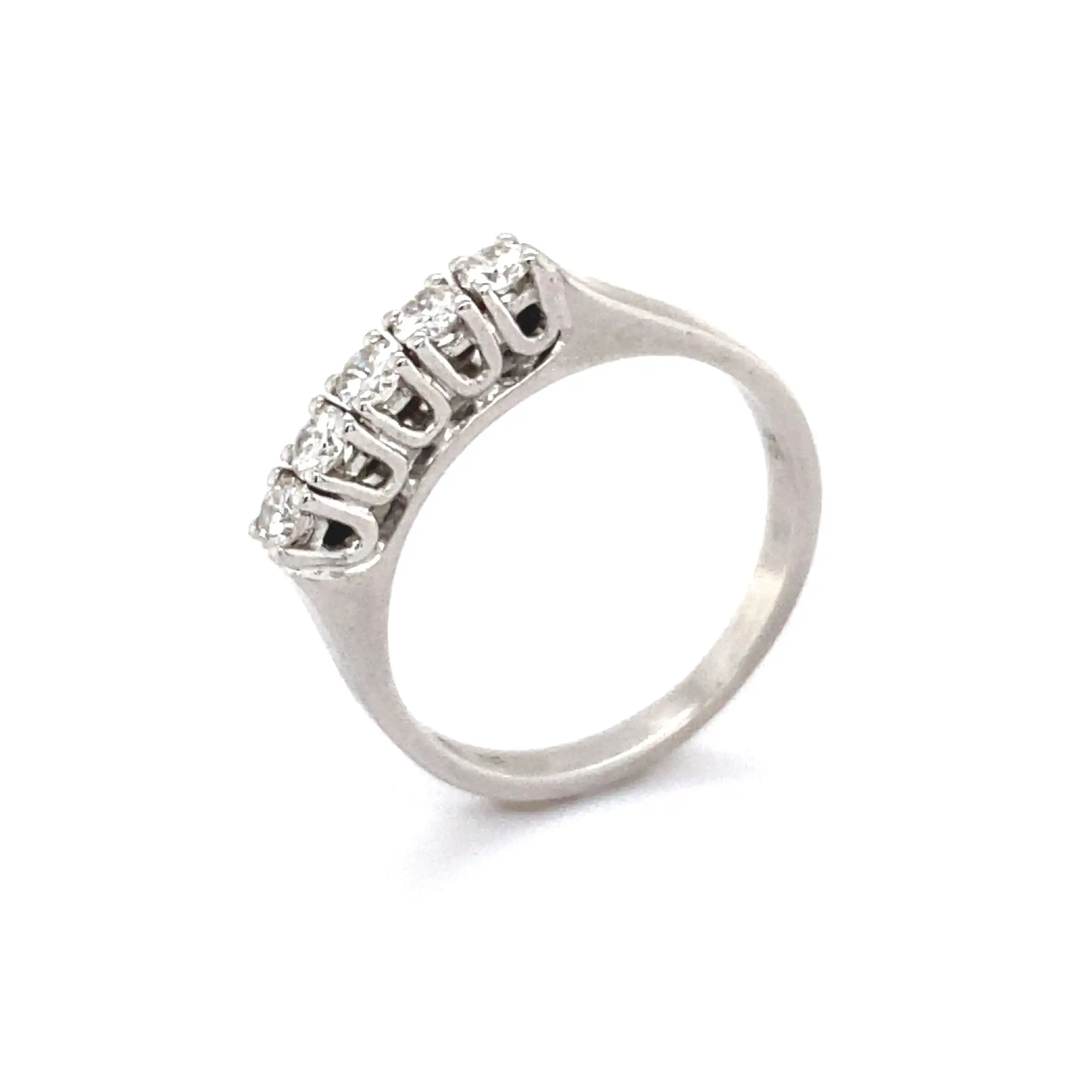 Ring Weißgold mit Brillanten Ring Weißgold mit Brillanten