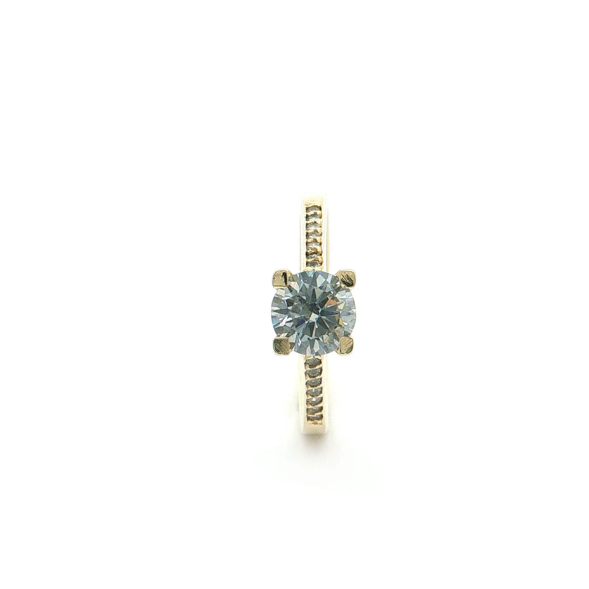 Ring Gelbgold mit Zirkonia Ring Gelbgold mit Zirkonia
