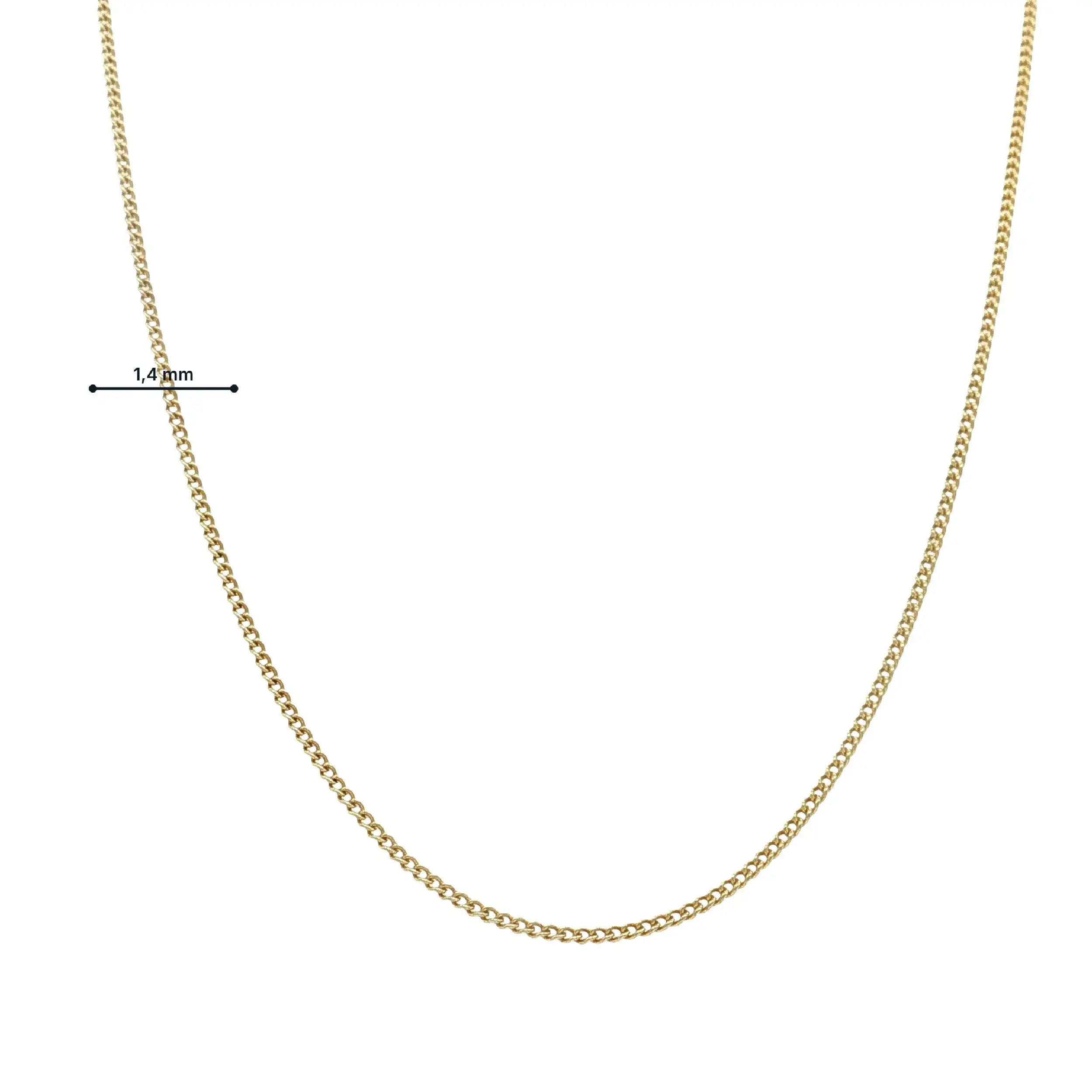 Ankerkette Gelbgold