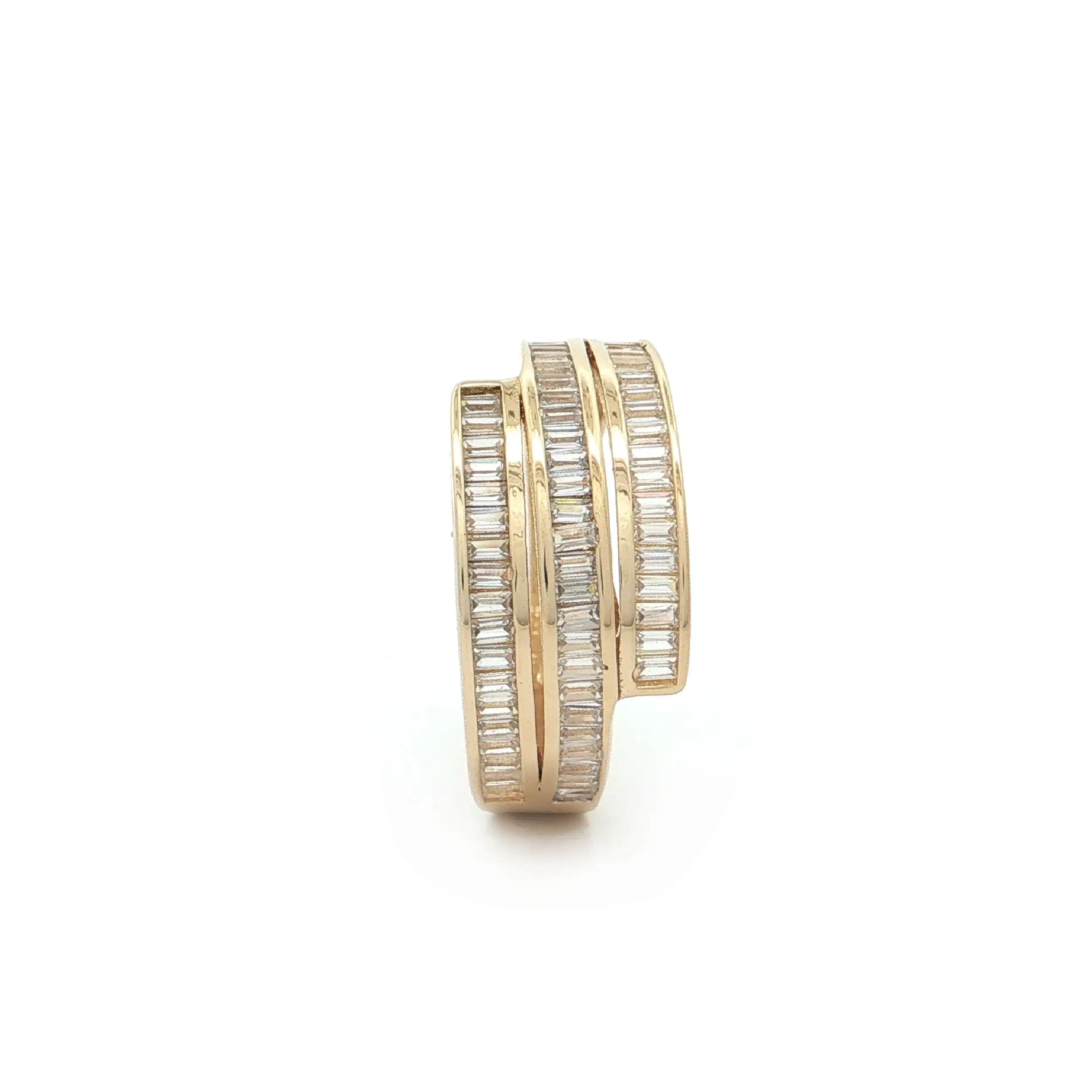 Ring Gelbgold mit Zirkonia Ring Gelbgold mit Zirkonia