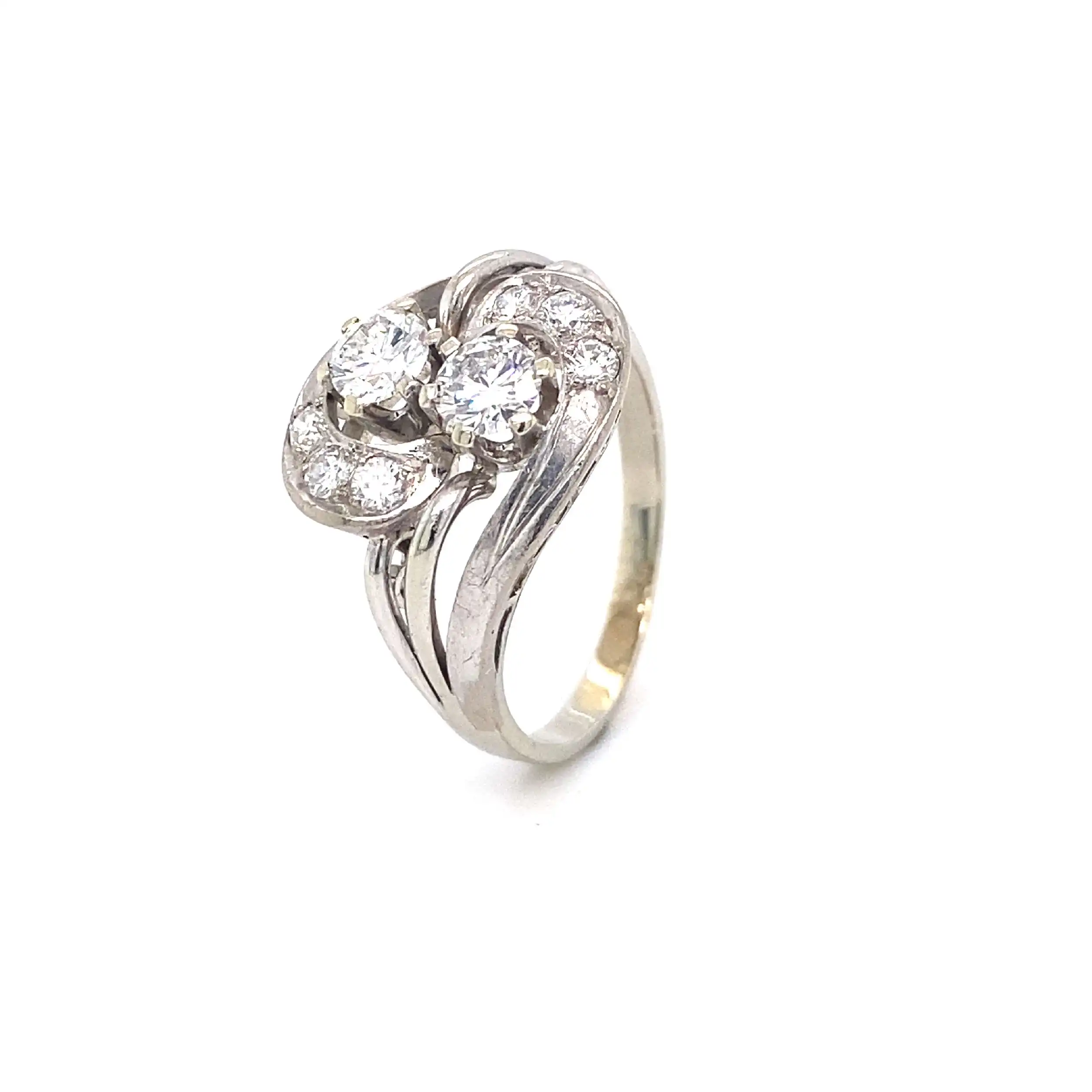 Ring Weißgold mit Brillanten