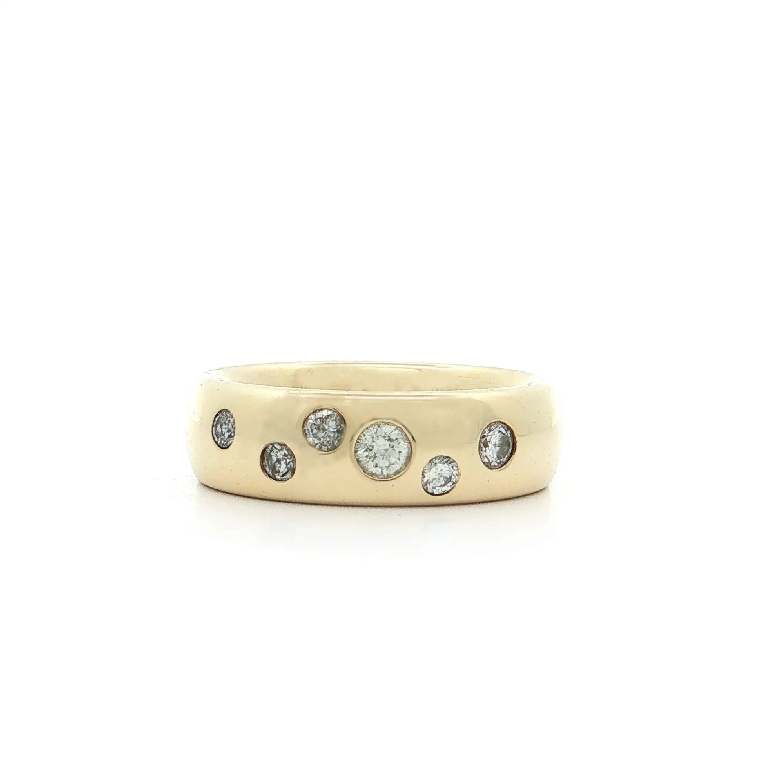 Ring Gelbgold mit Brillanten