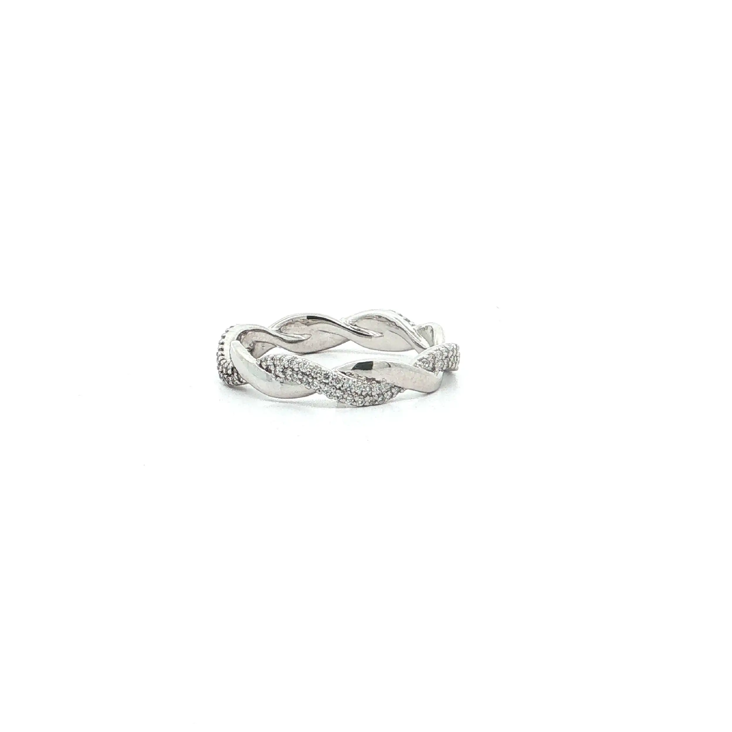 Ring Weißgold mit Brillanten 0,32ct. TW/VSI